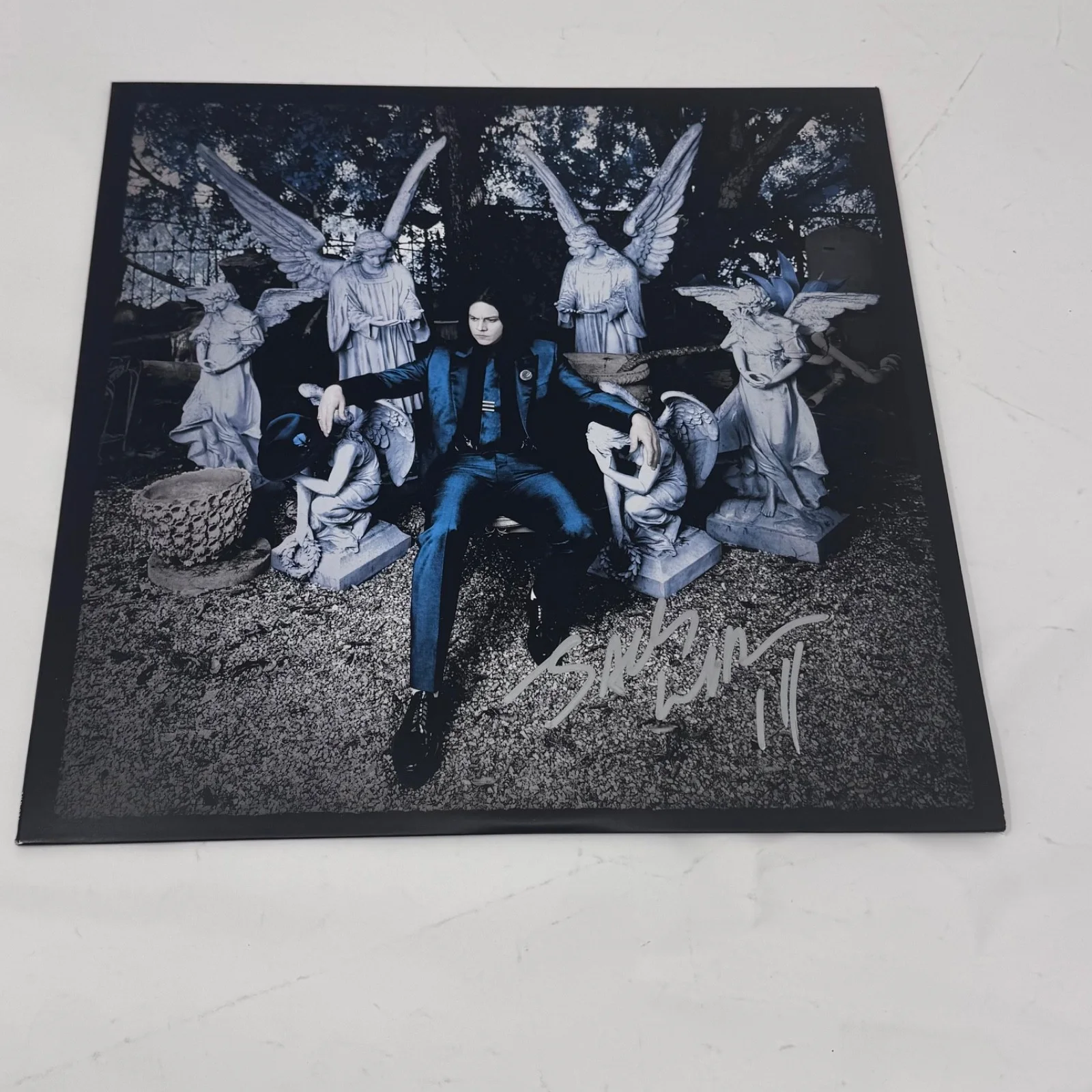 Jack White Signed Autograph Lazaretto Vinyl Record Album The White Stripes ACOA, изображение 5