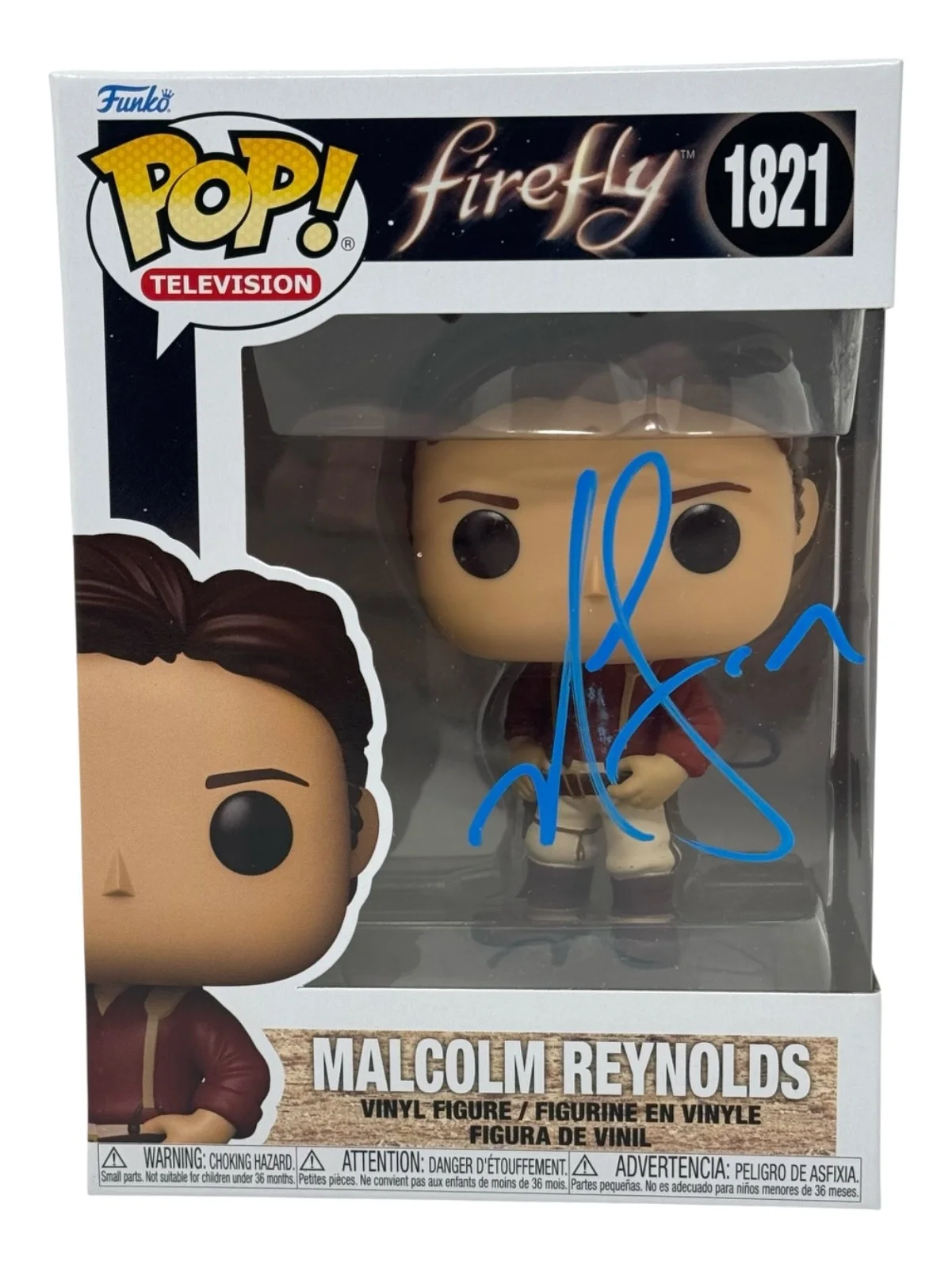Nathan Fillion — Nathan Fillion Signed Firefly Malcolm Reynolds Funko Pop Autograph Beckett COA
