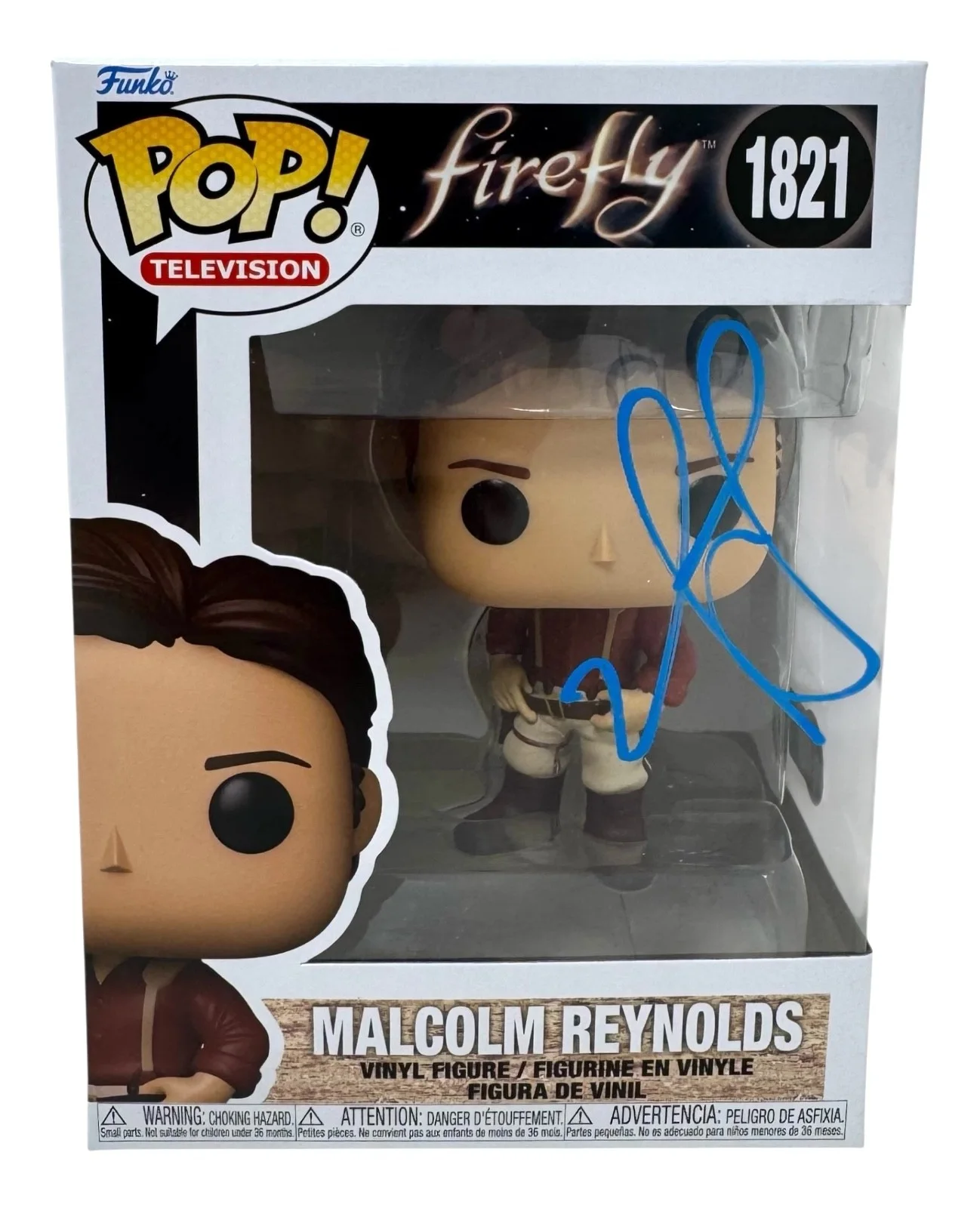 Nathan Fillion — Nathan Fillion Signed Firefly Malcolm Reynolds Funko Pop Autograph Beckett COA