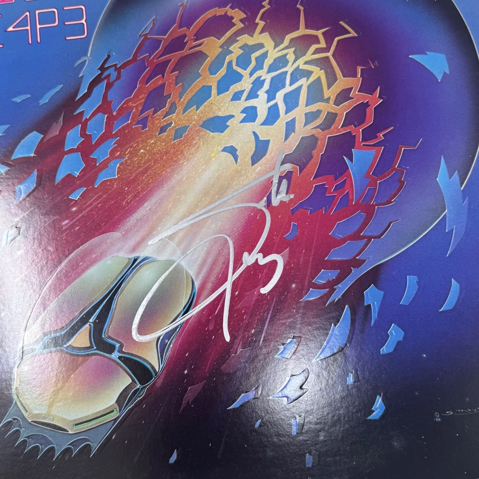 Steve Perry Journey Signed Autograph Escape Vinyl Record Album Band Singer ACOA, изображение 3