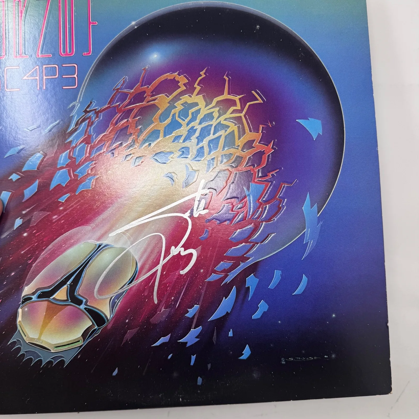 Steve Perry Journey Signed Autograph Escape Vinyl Record Album Band Singer ACOA, изображение 5