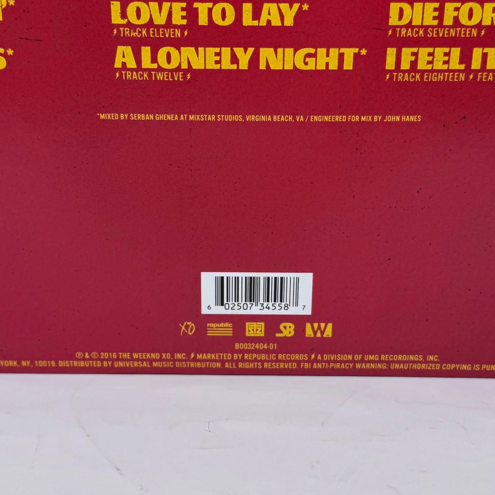 The Weeknd Signed Autograph Starboy Vinyl Record Album LP Abel Tesfaye ACOA COA, image 4