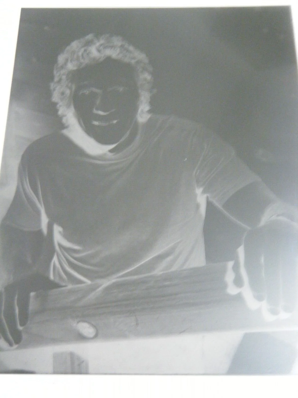 STEVE McQUEEN CAMERA NEGATIVE TRANSPARENCY LE MANS GREAT ESCAPE FILM B/W LARGE, изображение 2