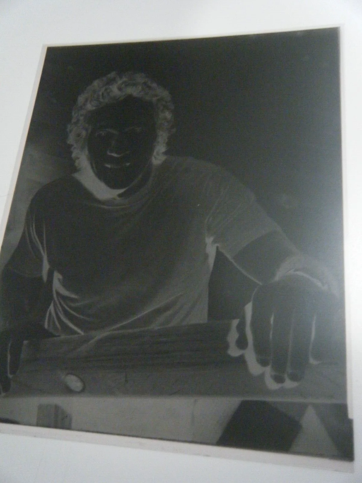 STEVE McQUEEN CAMERA NEGATIVE TRANSPARENCY LE MANS GREAT ESCAPE FILM B/W LARGE, изображение 3