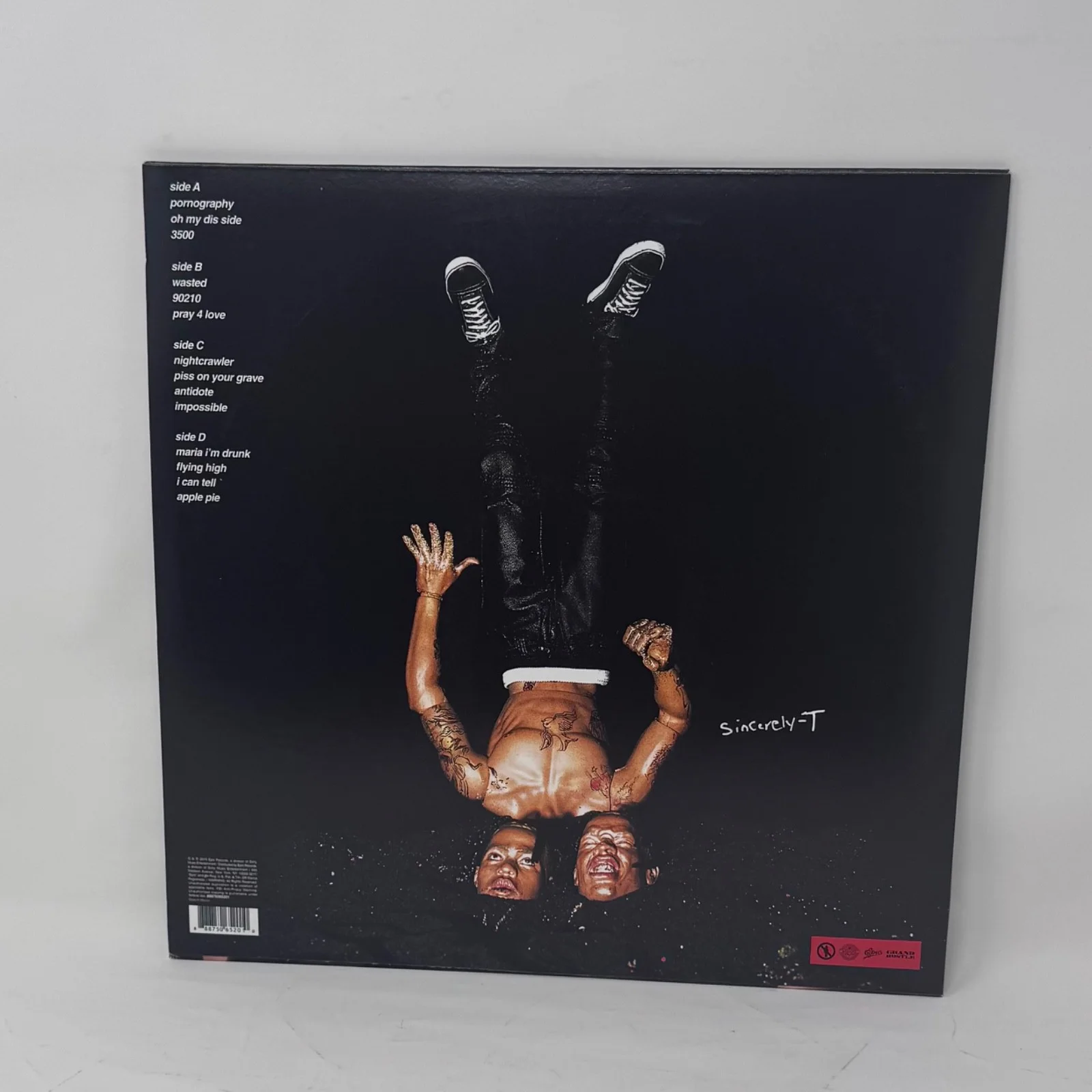 Travis Scott Rodeo Signed Autograph Vinyl Record Album LP Astroworld ACOA COA, изображение 5