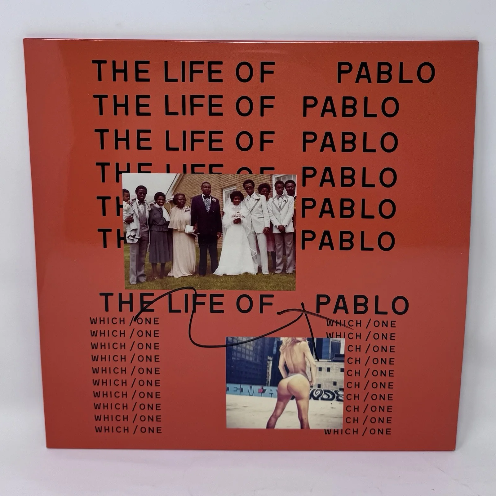 Kanye West Signed Autograph The Life of Pablo Vinyl Record Album LP Ye ACOA COA, изображение 5