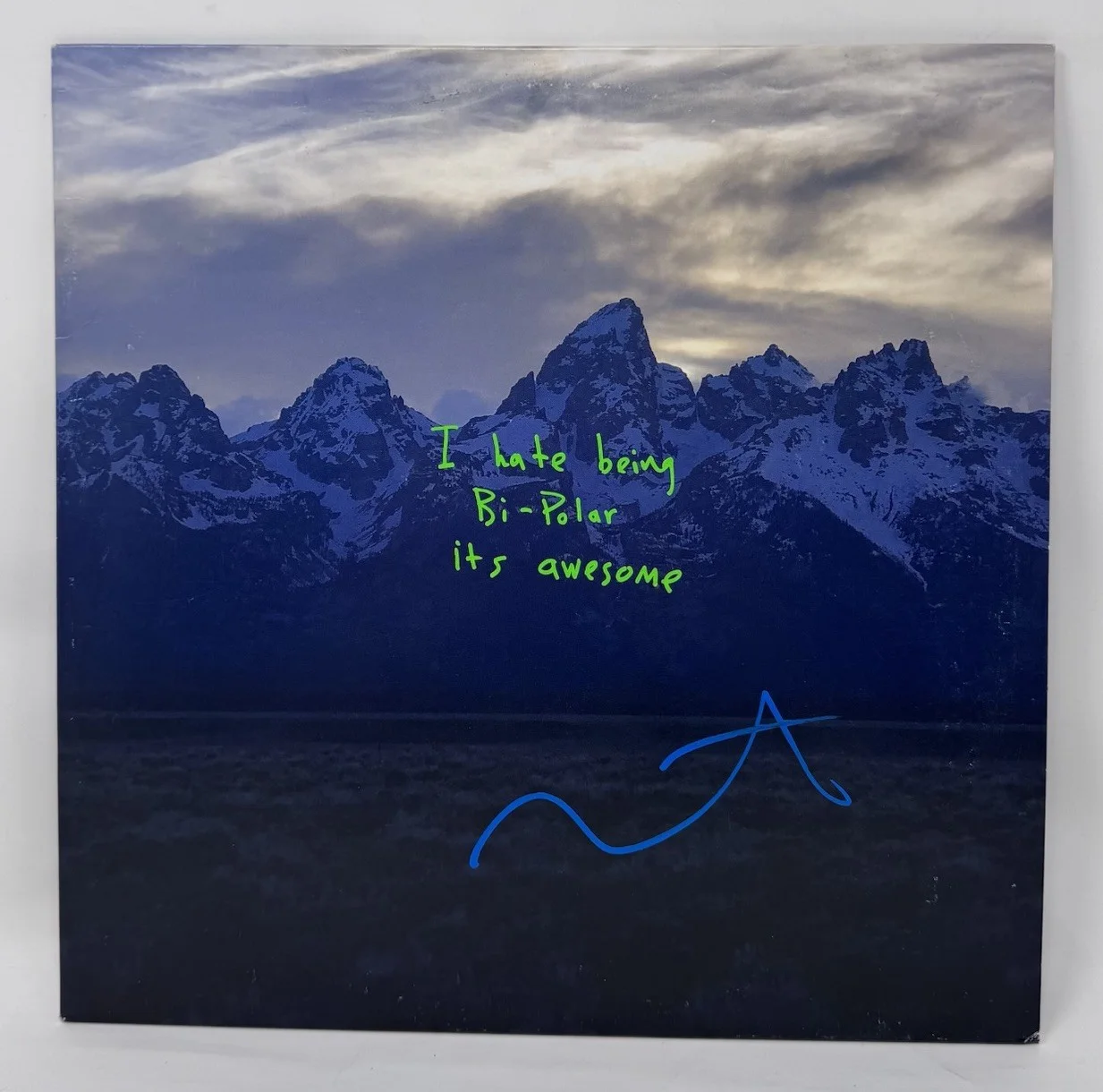 Kanye West Ye Signed Autograph Vinyl Record Album LP 2018 Yeezy Yeezus ACOA COA, image 2