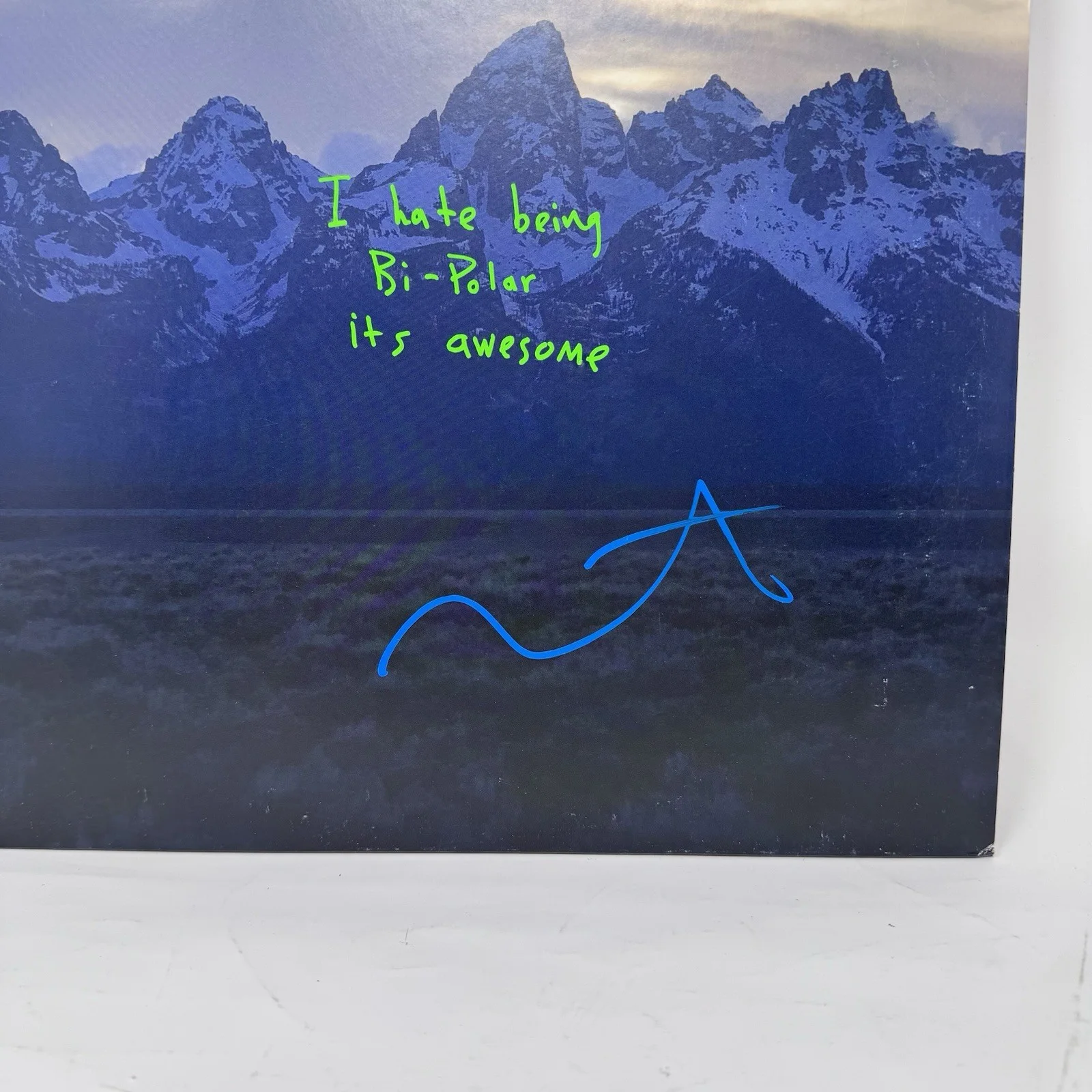 Kanye West Ye Signed Autograph Vinyl Record Album LP 2018 Yeezy Yeezus ACOA COA, image 3