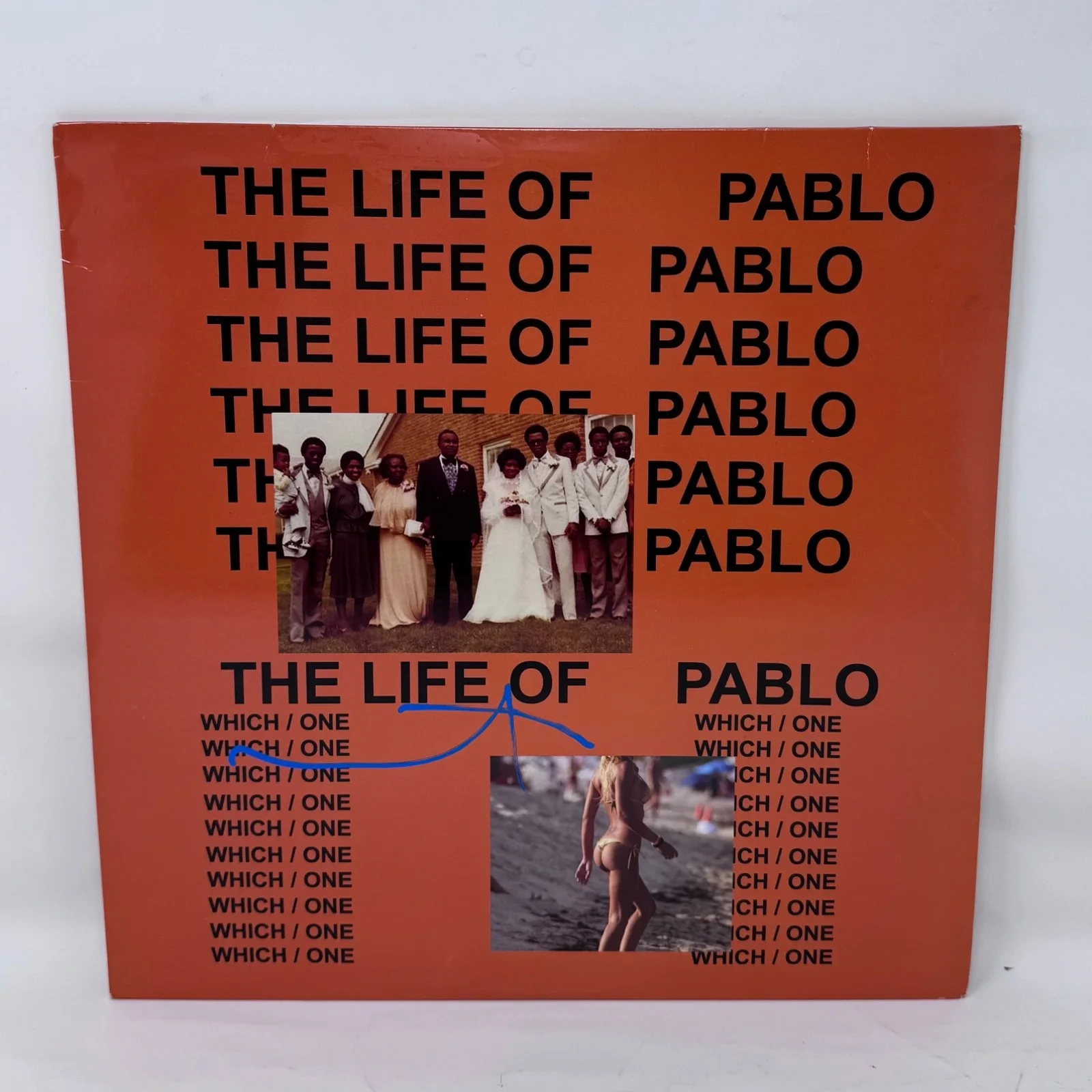 Kanye West Signed Autograph The Life of Pablo Vinyl Record Album LP Ye ACOA COA, изображение 5