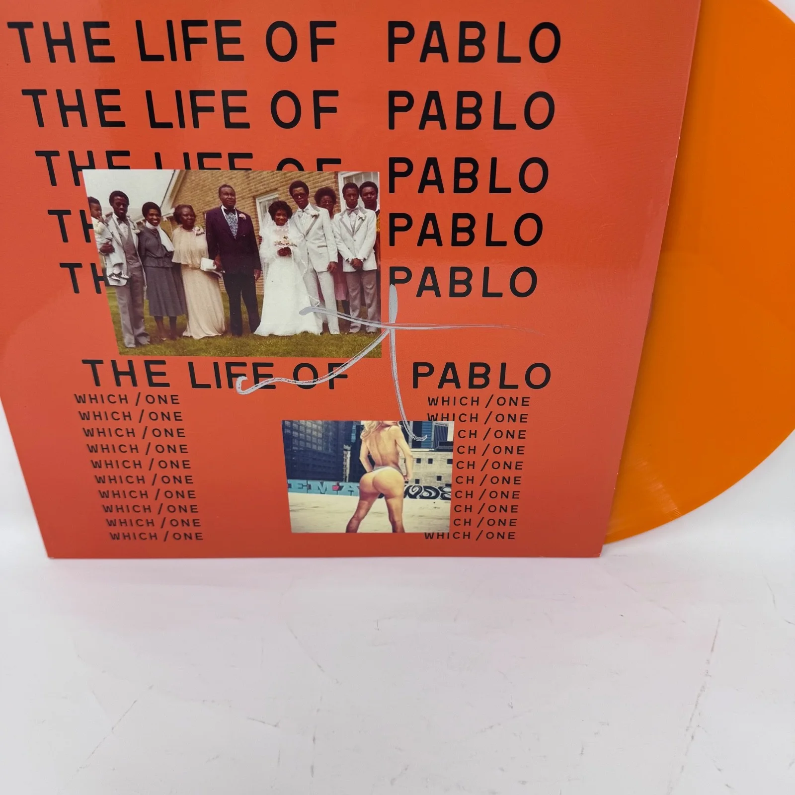 Kanye West Signed Autograph The Life of Pablo Vinyl Record Album LP Ye ACOA COA, изображение 2