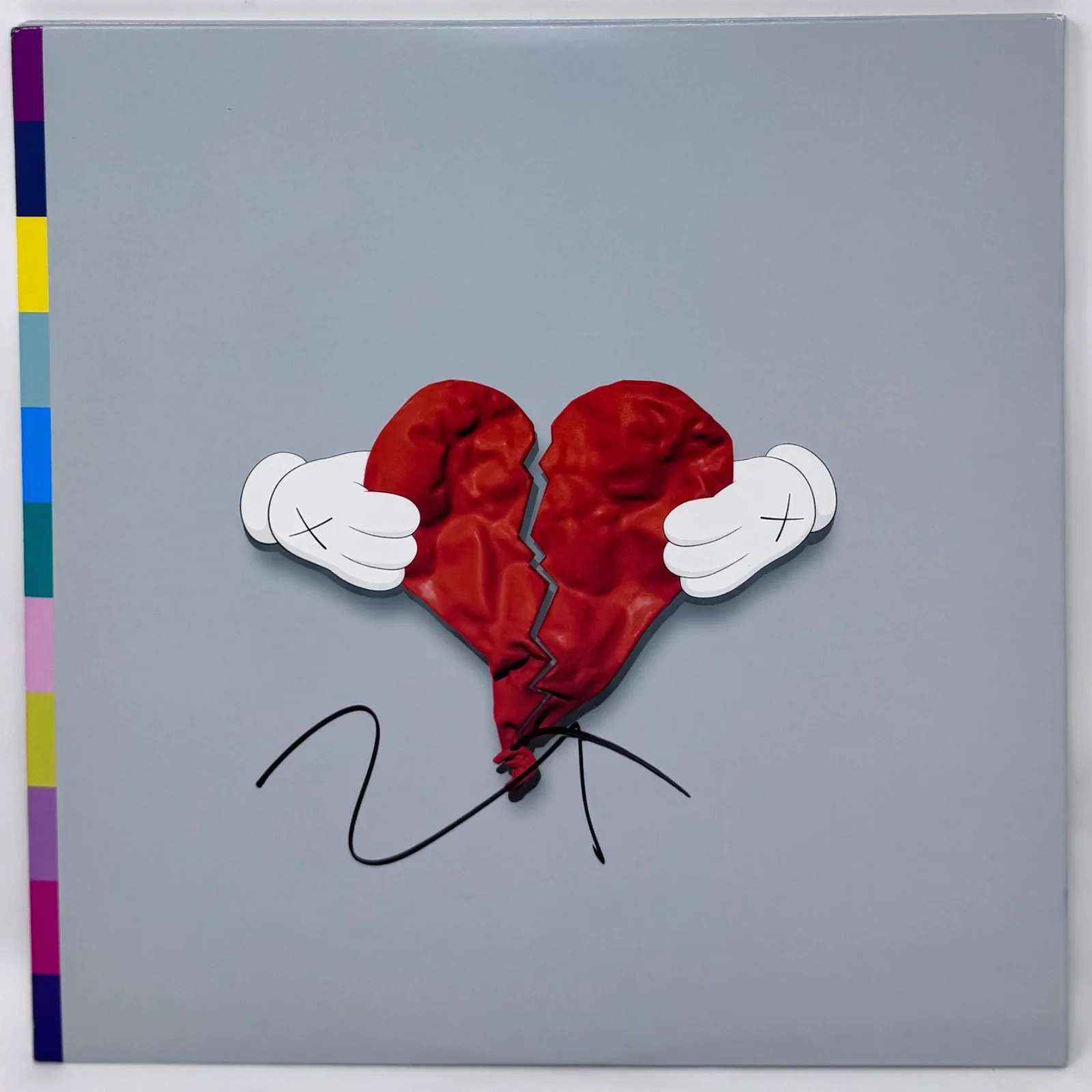 Kanye West — Kanye West Signed Autograph 808s & Heartbreak Vinyl Record Album LP YE ACOA COA