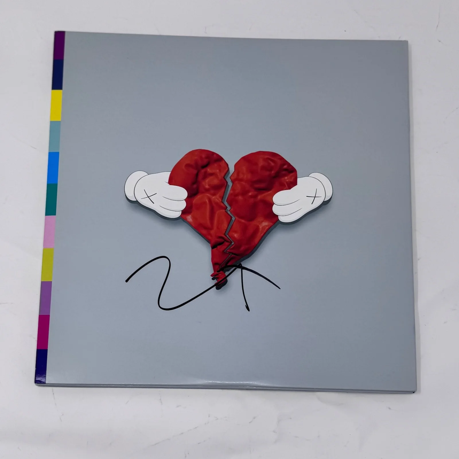Kanye West — Kanye West Signed Autograph 808s & Heartbreak Vinyl Record Album LP YE ACOA COA, изображение 3