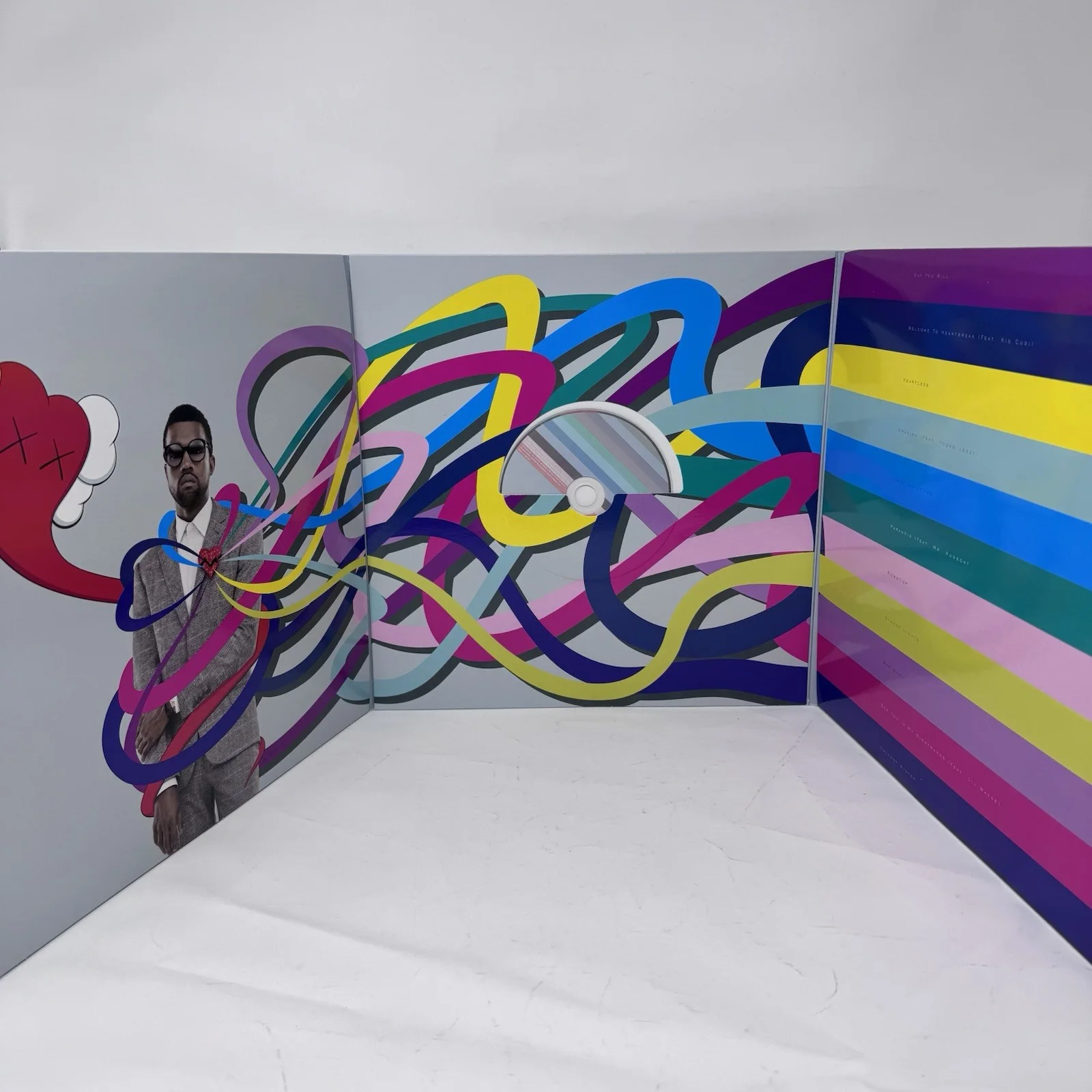 Kanye West — Kanye West Signed Autograph 808s & Heartbreak Vinyl Record Album LP YE ACOA COA, изображение 5