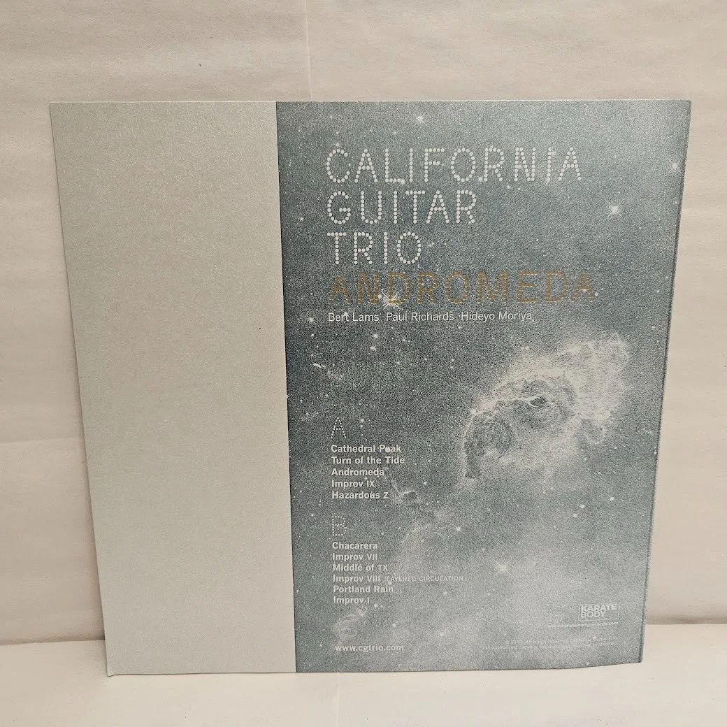 2010 California Guitar Trio Andromeda Vinyl Album Signed Autograph CGTrio, изображение 3