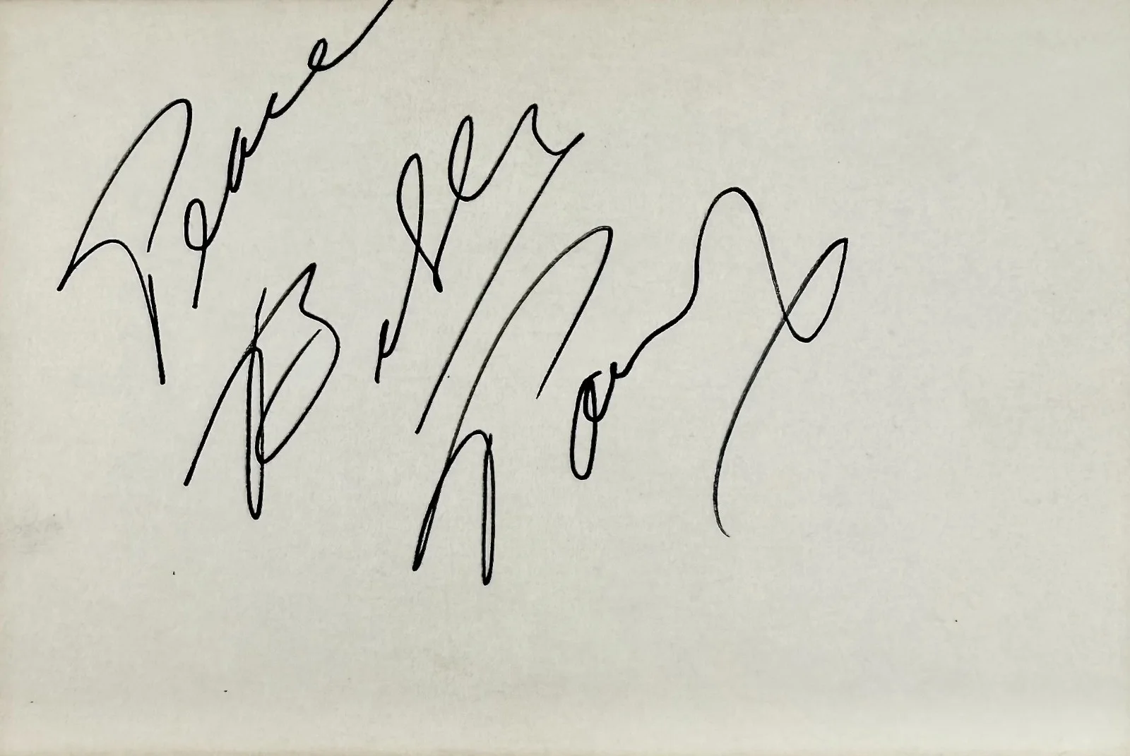 BILLY PAUL Signed Autograph INDEX CARD "Me and Mrs. Jones" American Soul SINGER, изображение 4