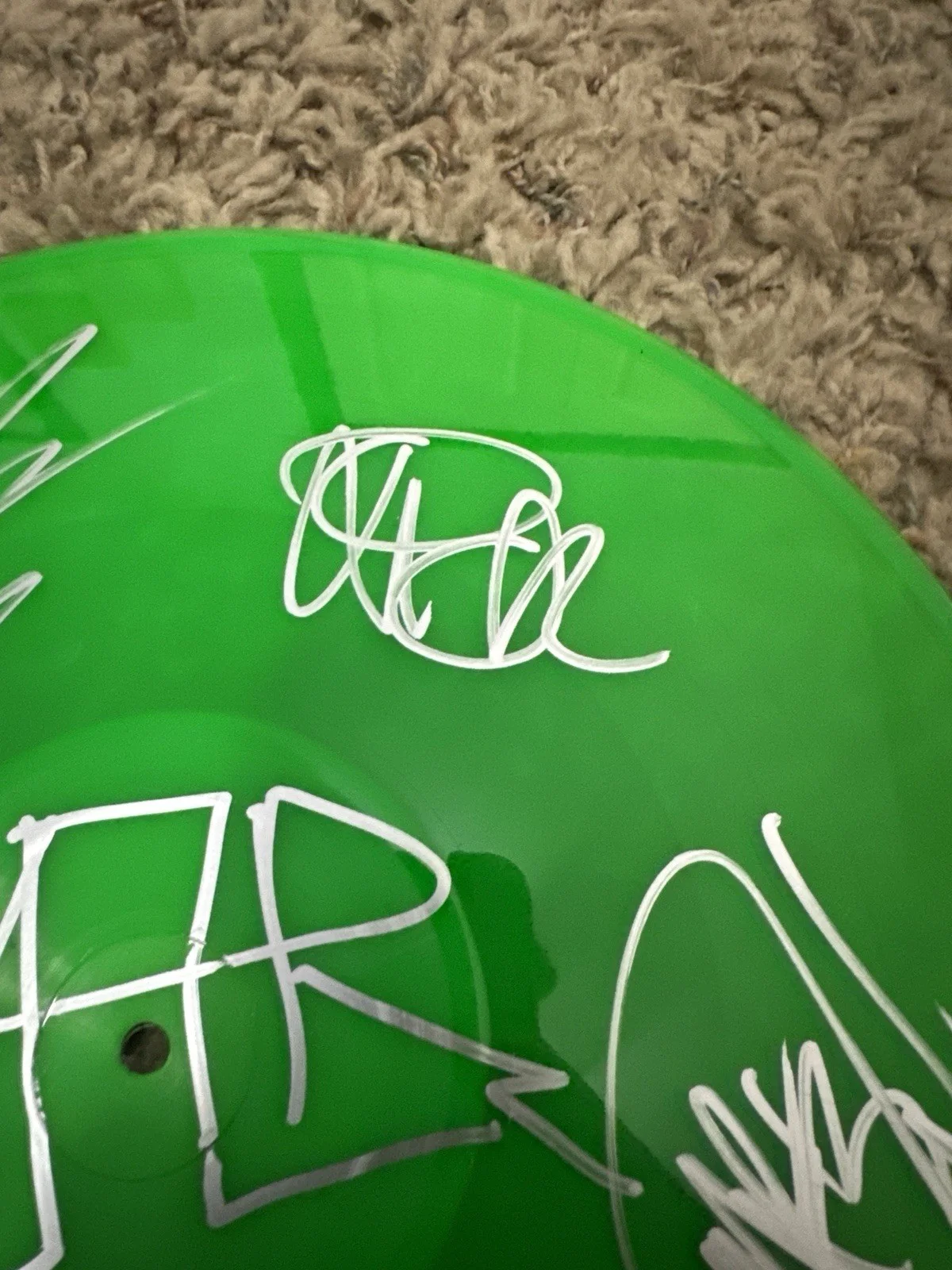 All American Rejects signed autographed Sandbox Record PSA/DNA LOA Sketch Tyson, изображение 4