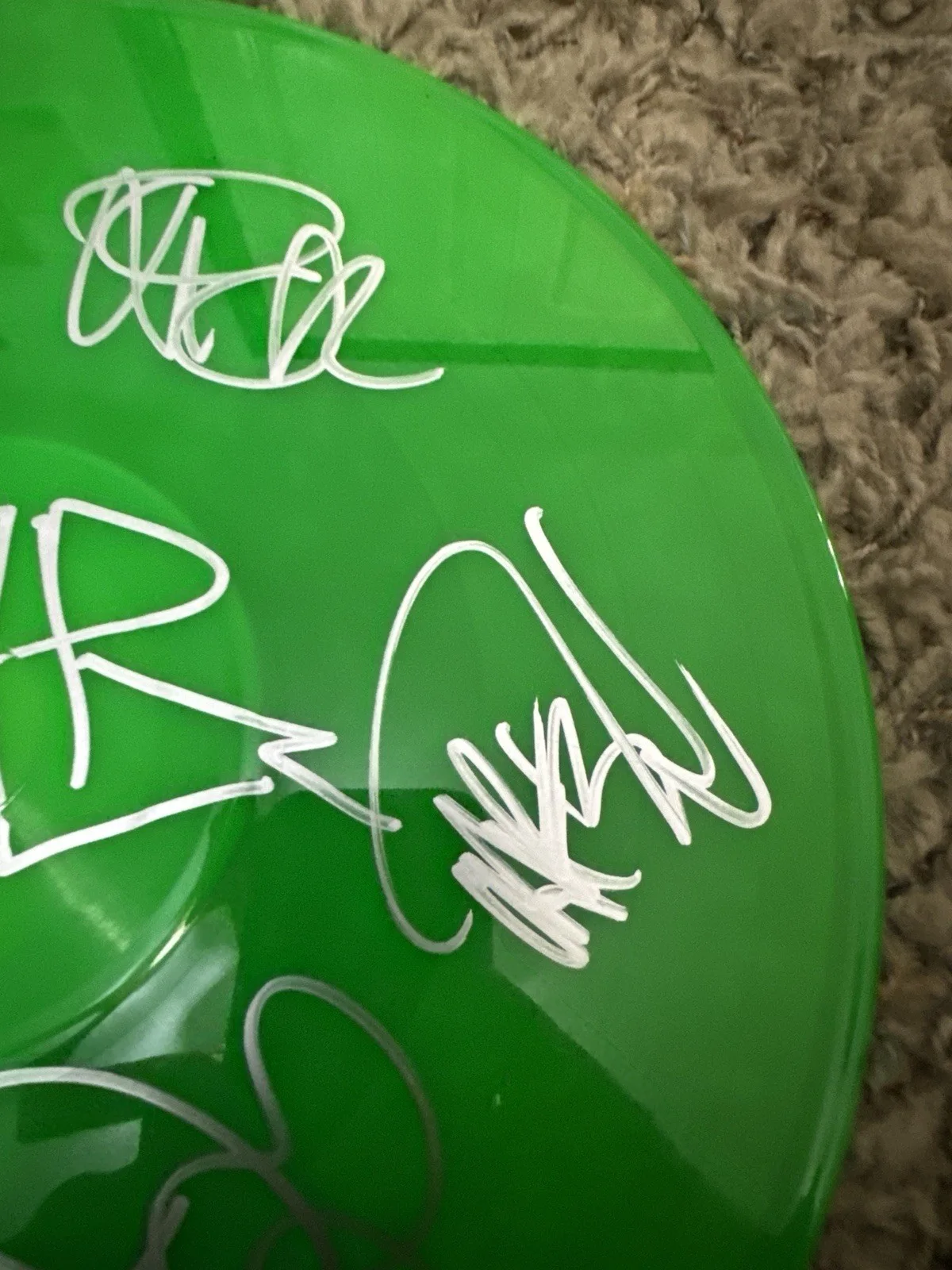 All American Rejects signed autographed Sandbox Record PSA/DNA LOA Sketch Tyson, изображение 5