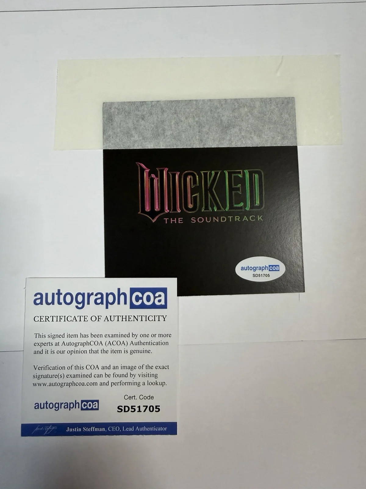 Ariana Grande, Cynthia Erivo — SIGNED Wicked Autographed Ariana Grande Cynthia Erivo 12x16 Custom Frame w/COA 4, image 4