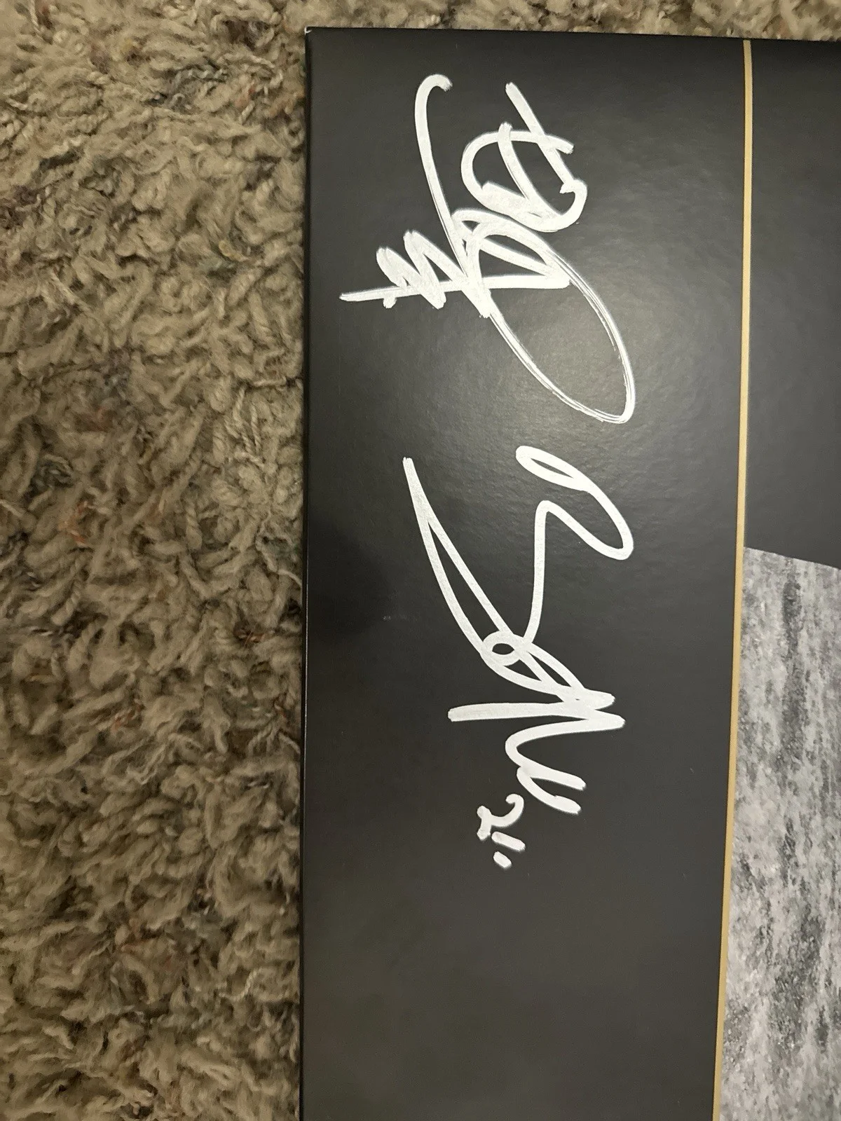 U2 BONO and The Edge signed autographed Joshua Tree Vinyl Record LP PSA/DNA LOA, image 3