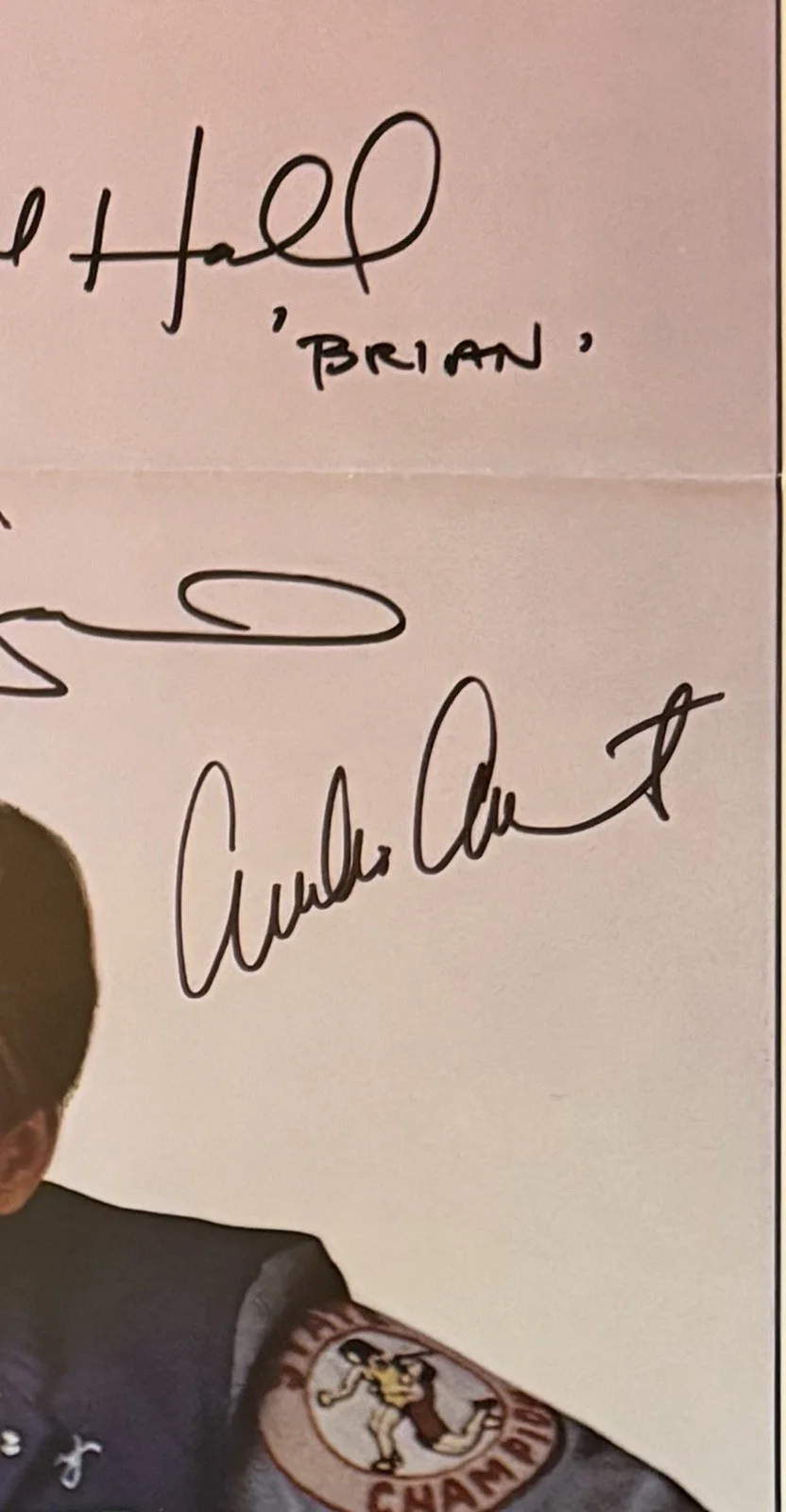 Emilio, Judd, Molly, Anthony, Ally — Signed Original 27x41 Breakfast Club Poster by Emilio Estevez Molly Ringwald +3, image 2