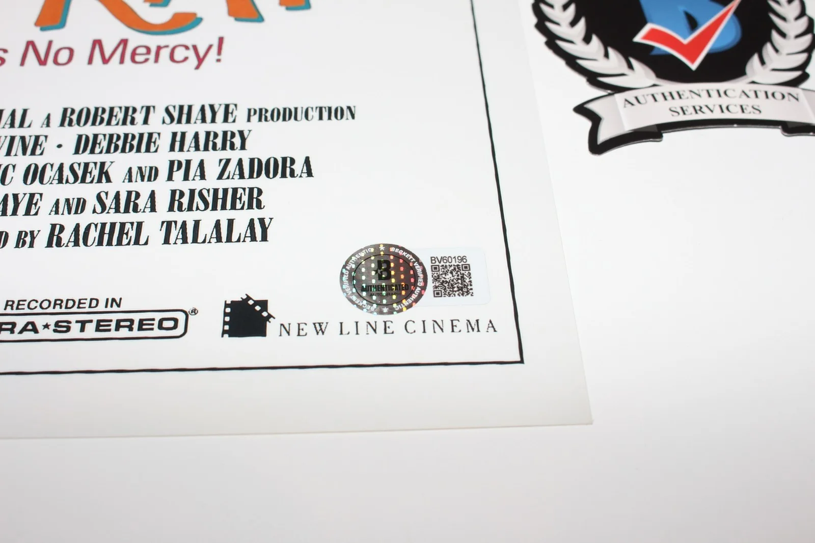 DIRECTOR JOHN WATERS SIGNED 'HAIRSPRAY' 12x18 MOVIE POSTER BECKETT COA AUTOGRAPH, изображение 3