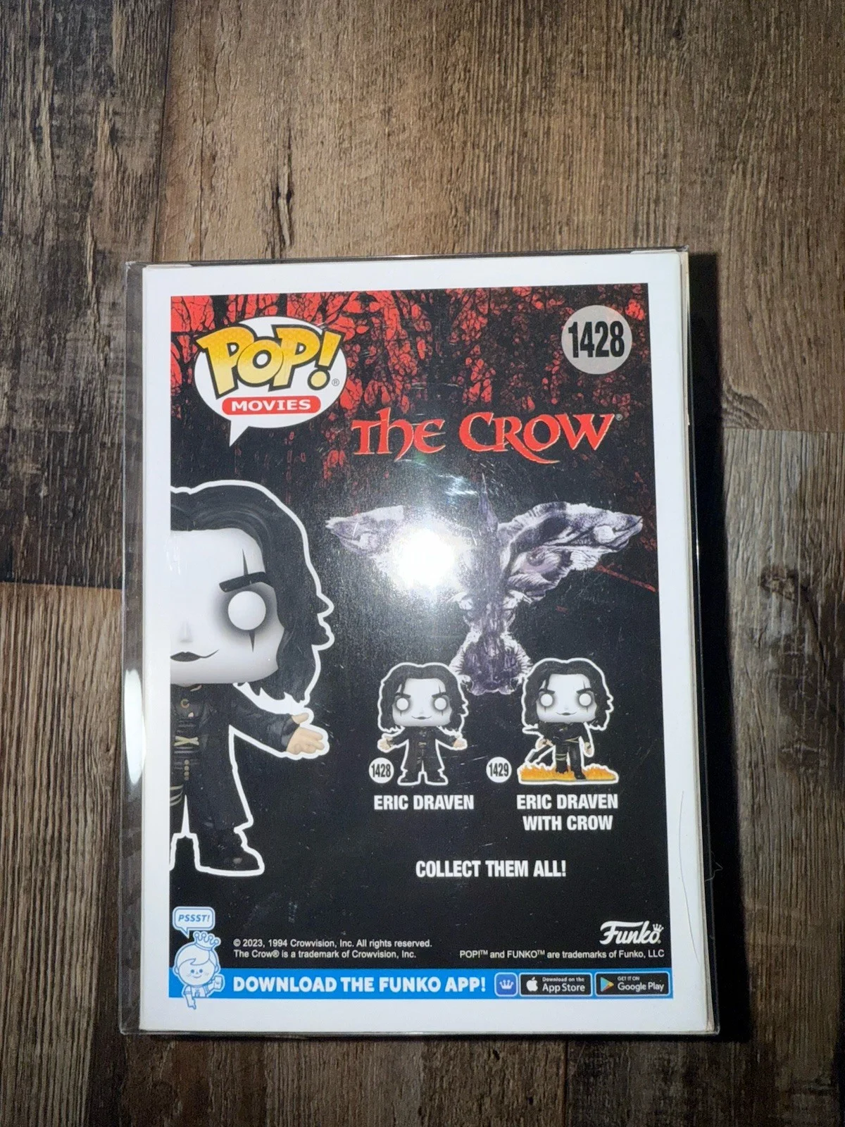 James O’barr — James O’barr Hand Signed Funko The Crow, image 5