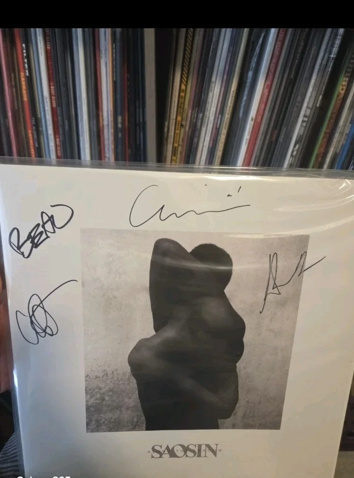 SAOSIN *SIGNED* Along the Shadow (Record, 2016), image 2