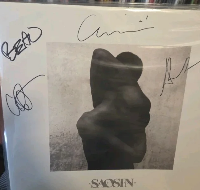 SAOSIN *SIGNED* Along the Shadow (Record, 2016), image 3