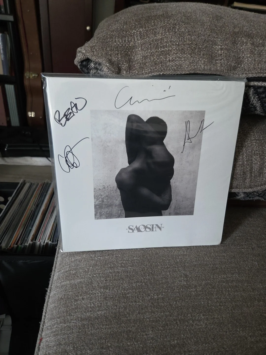 SAOSIN *SIGNED* Along the Shadow (Record, 2016), image 4