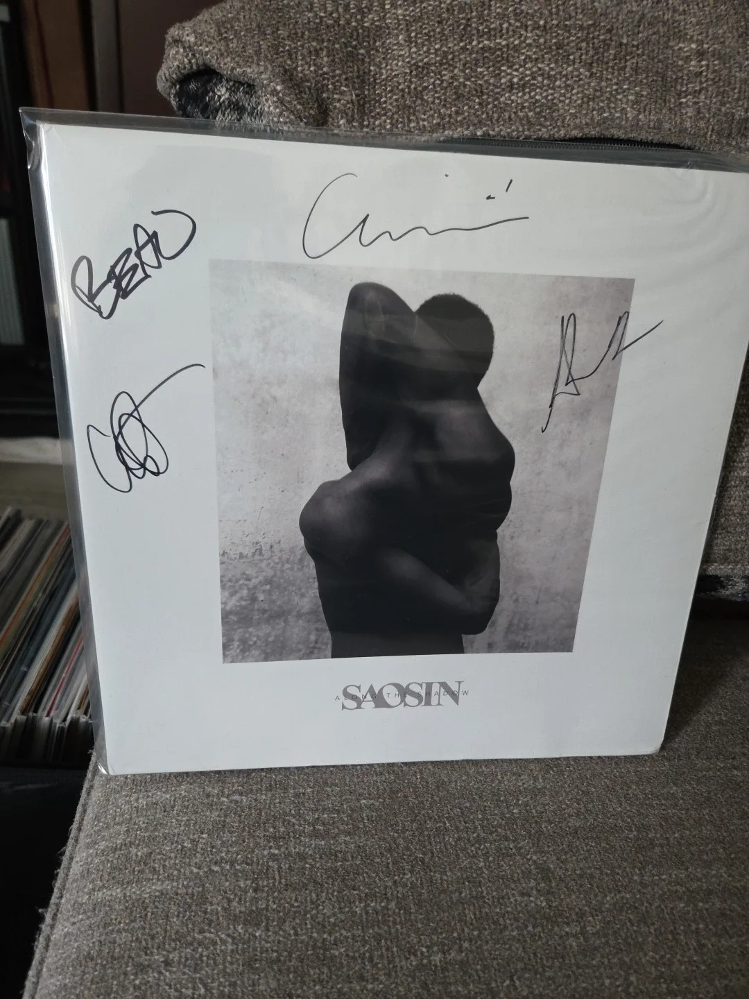 SAOSIN *SIGNED* Along the Shadow (Record, 2016), image 5