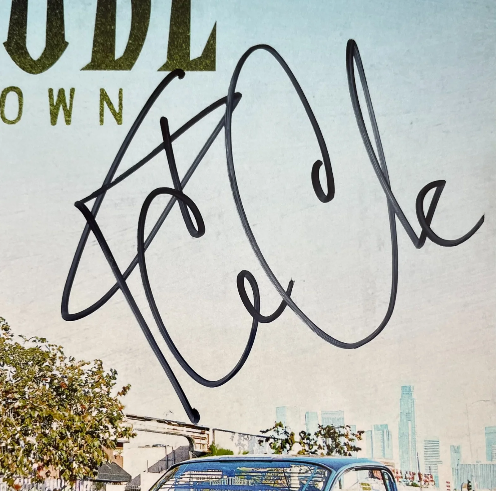 Ice Cube — Ice Cube Signed Man Down Vinyl LP Framed Record Display Autograph NWA JSA COA, image 3