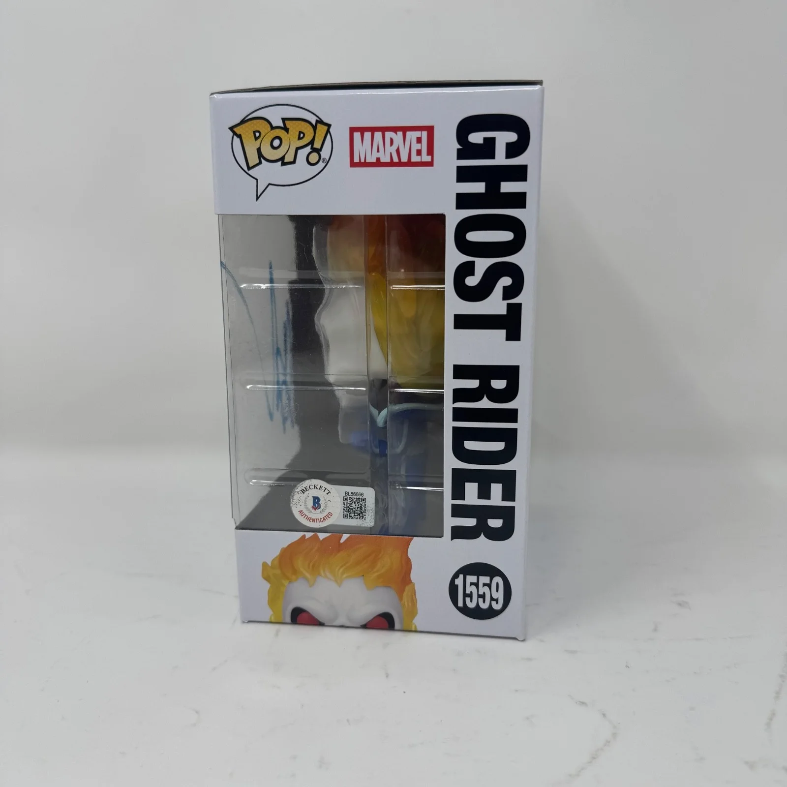 Gabriel Luna — Gabriel Luna Signed Ghost Rider Funko Pop Marvel Agents Of Shield Beckett COA, изображение 4