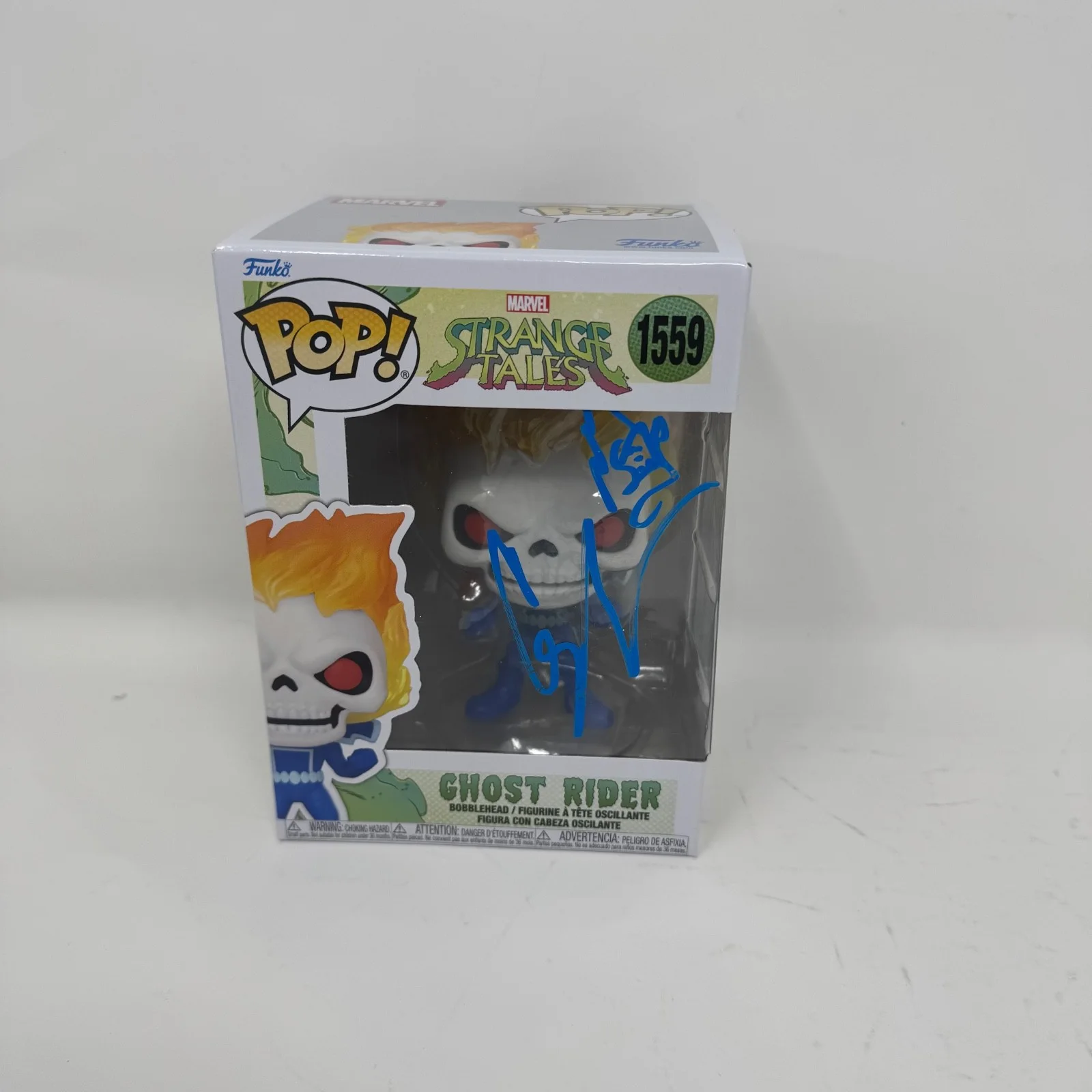 Gabriel Luna — Gabriel Luna Signed Ghost Rider Funko Pop Marvel Agents Of Shield Beckett COA, изображение 3