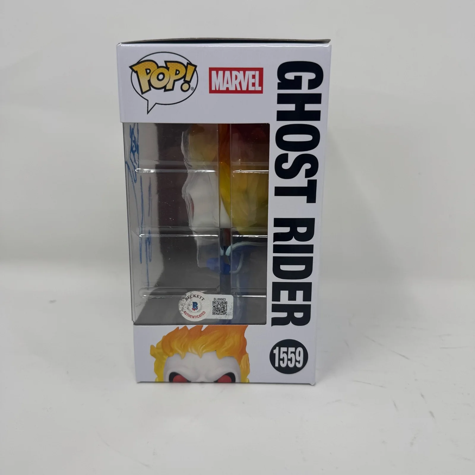 Gabriel Luna — Gabriel Luna Signed Ghost Rider Funko Pop Marvel Agents Of Shield Beckett COA, изображение 5