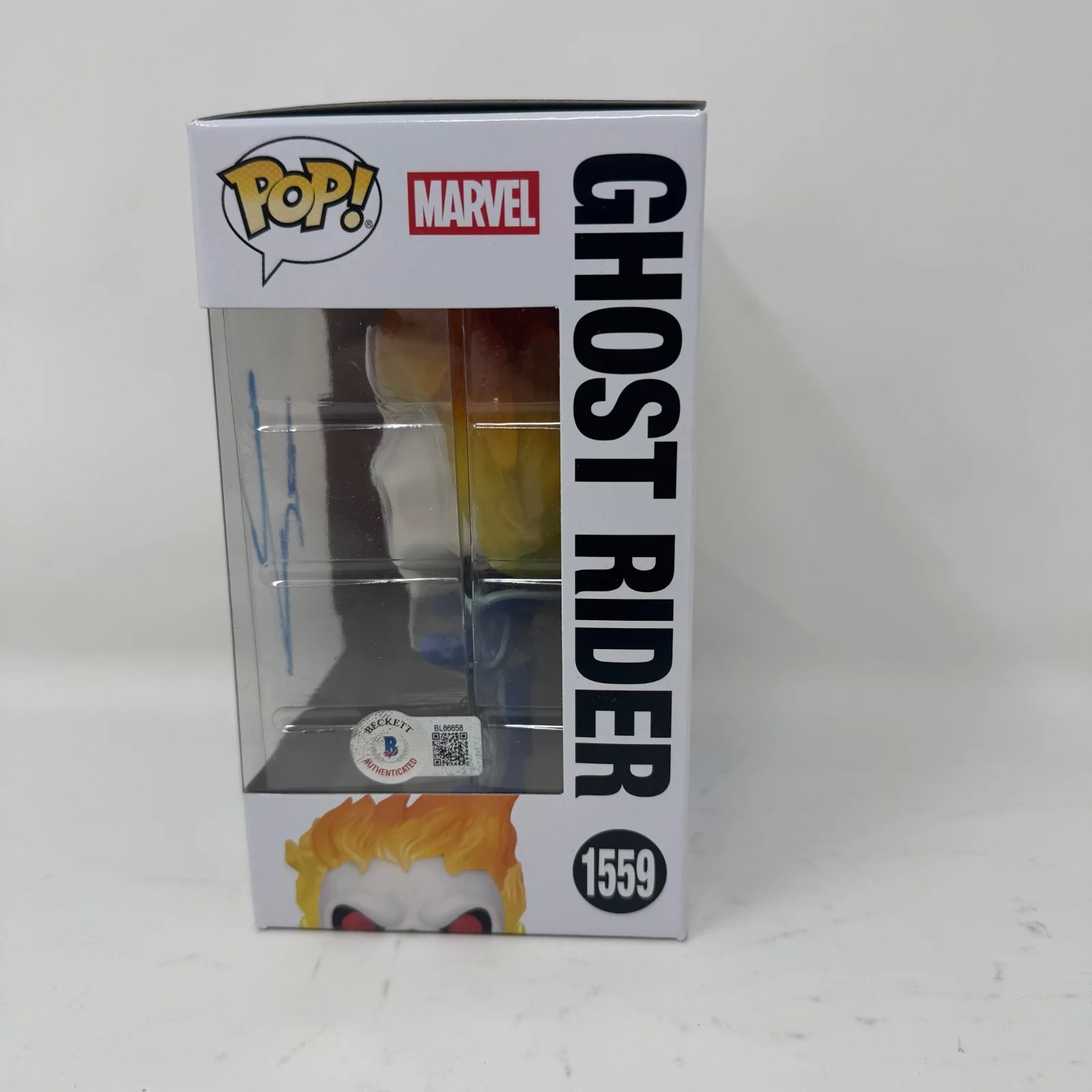 Gabriel Luna — Gabriel Luna Signed Ghost Rider Funko Pop Marvel Agents Of Shield Beckett COA, изображение 5