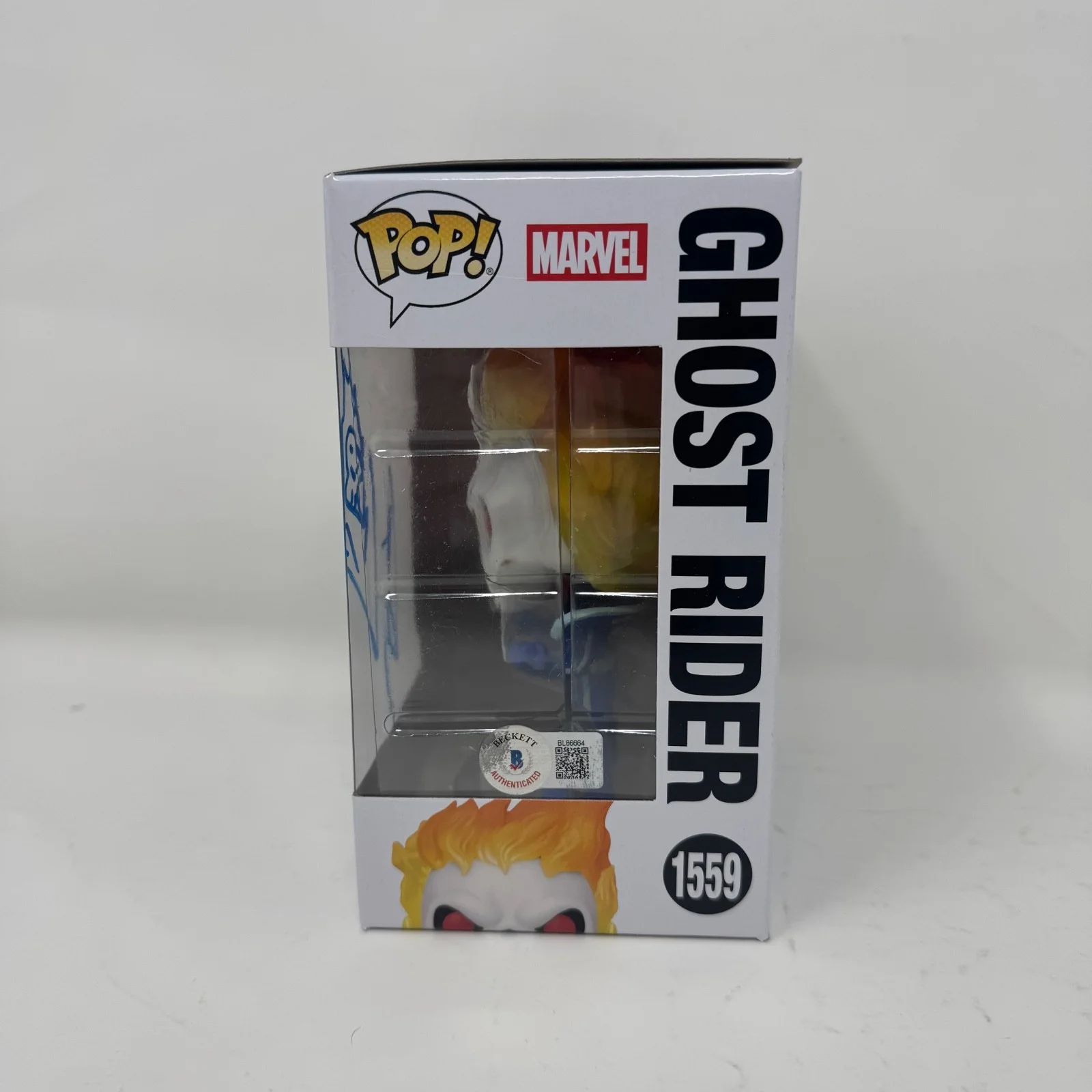 Gabriel Luna — Gabriel Luna Signed Ghost Rider Funko Pop Marvel Agents Of Shield Beckett COA, изображение 4