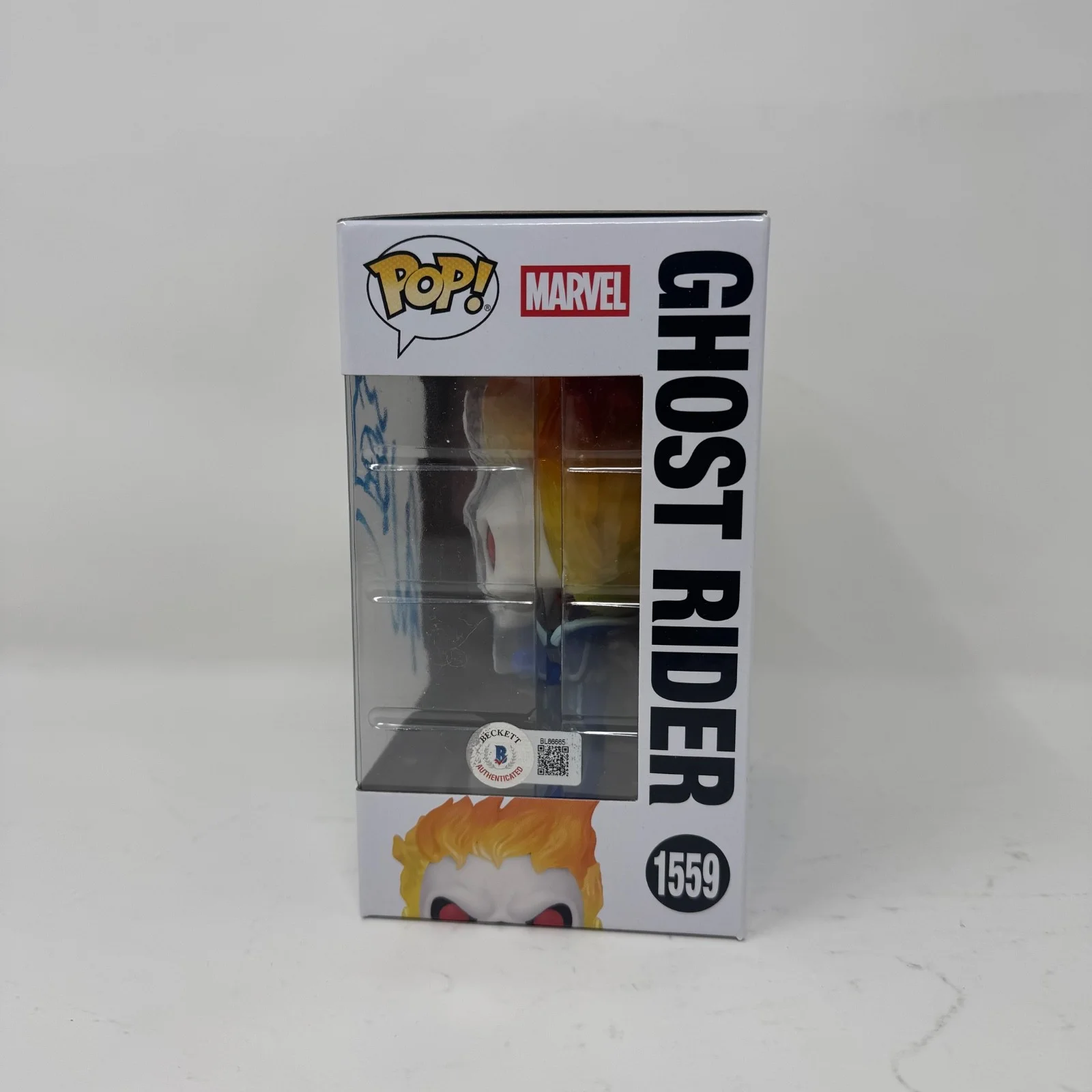 Gabriel Luna — Gabriel Luna Signed Ghost Rider Funko Pop Marvel Agents Of Shield Beckett COA, image 4
