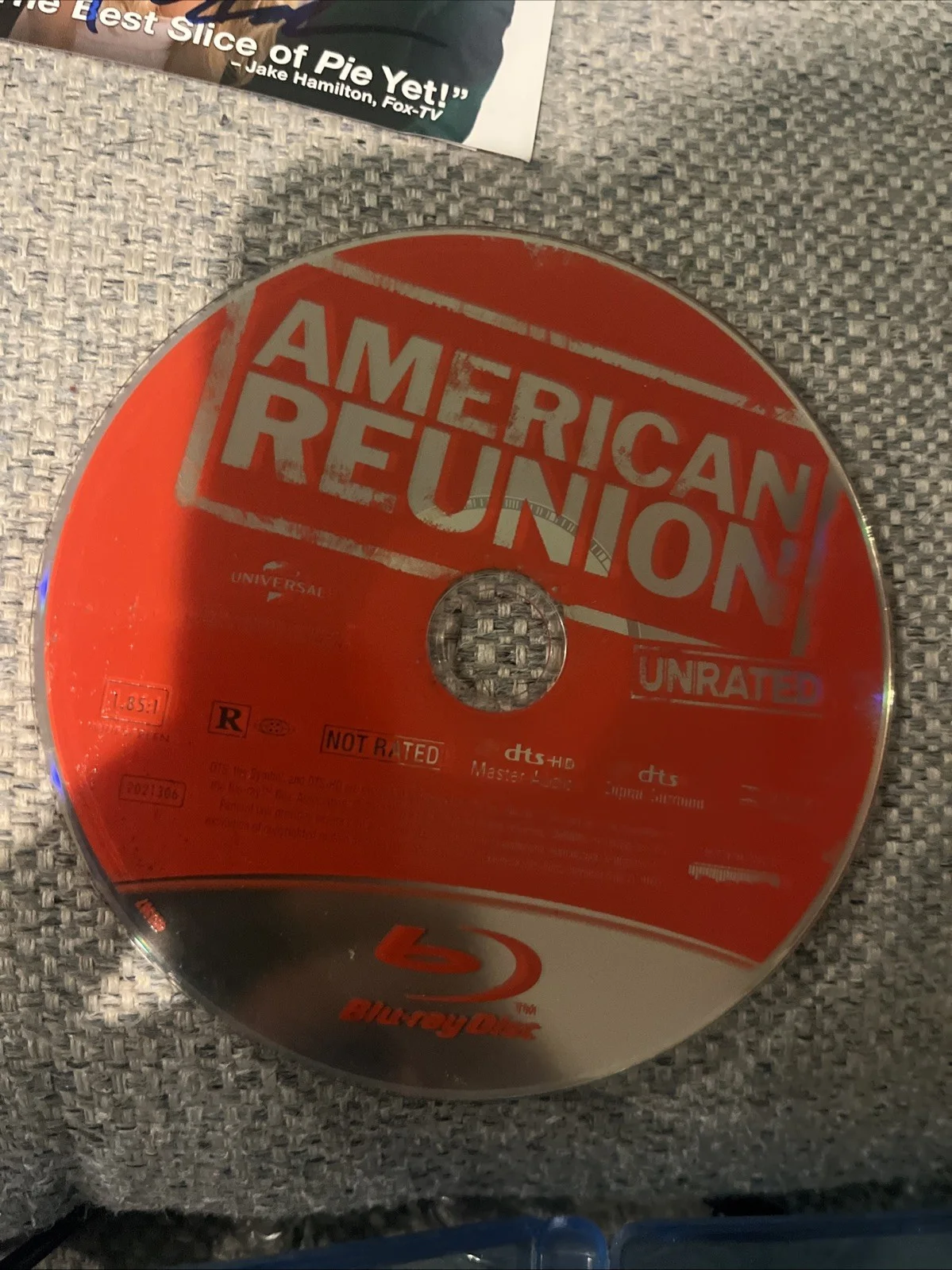 Thomas Ian Nicholas SIGNED American Pie Reunion Unrated Blue Ray Cover, изображение 2