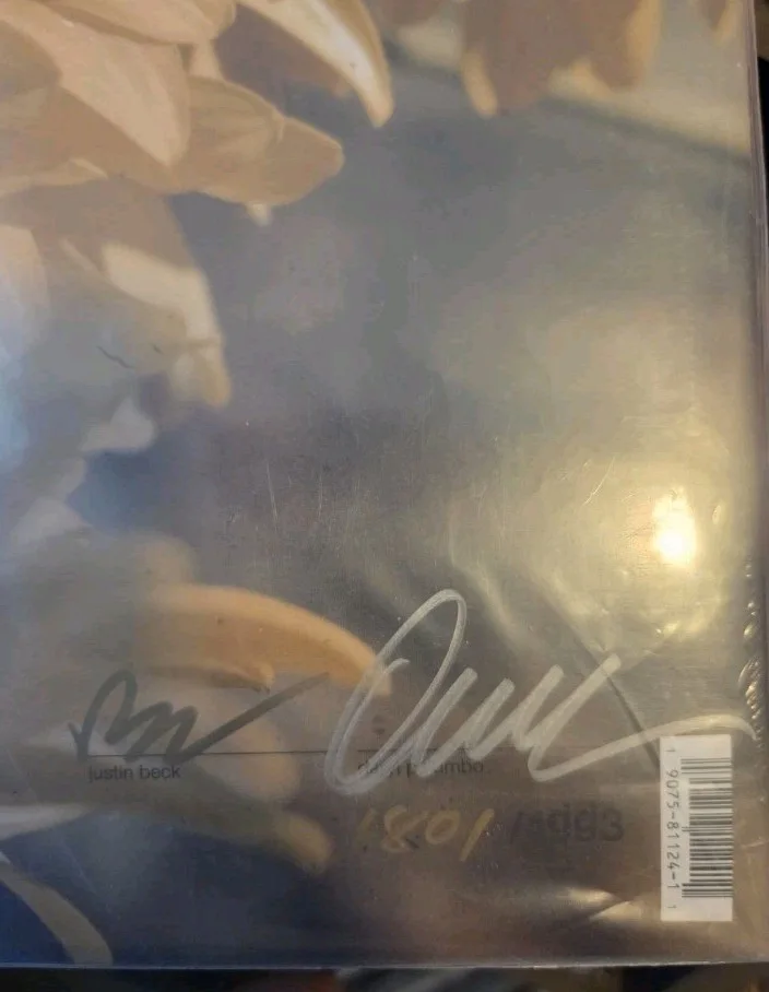 GLASSJAW SIGNED Material Control Limited #1801/1993 Vinyl Record Daryl Palumbo, изображение 2