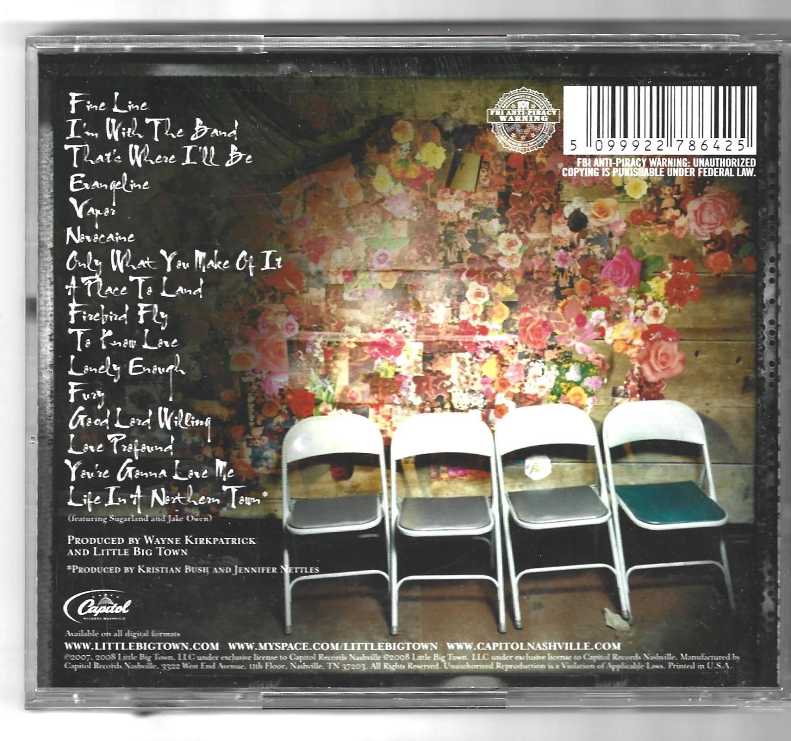 Little Big Town REAL full band hand SIGNED A Place To Land CD COA Autographed, image 2