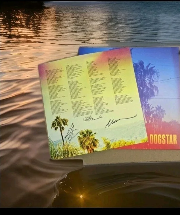 Keanu Reeves Signed Dogstar Band Vinyl Record Sleeve Back Plus Other 2 Members, изображение 4