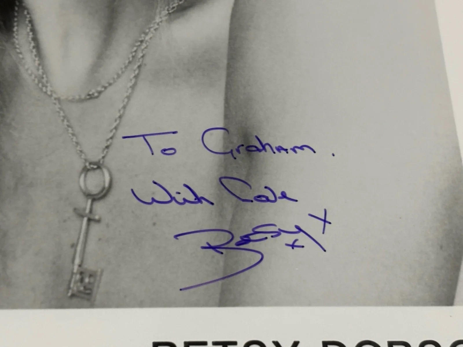 Original Penthouse Pet BETSY DOBSON Signed Publicity Photo, изображение 2