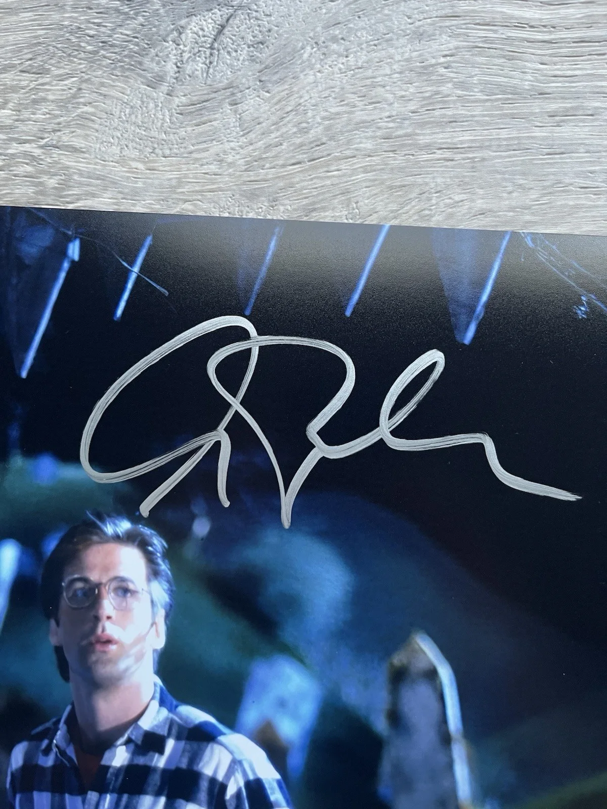 Alec Baldwin — Alec Baldwin Signed Beetlejuice 11x14 Photo JSA COA Adam Maitland Horror, изображение 4