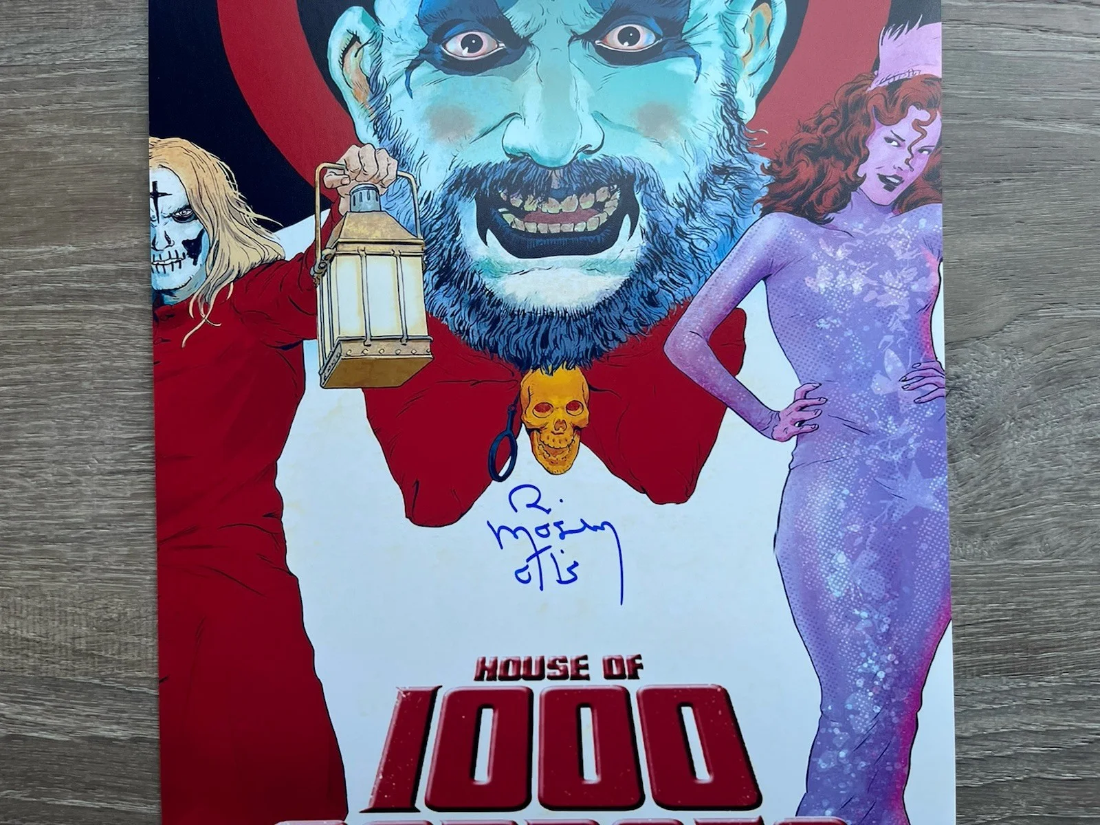 Bill Moseley — Bill Moseley Signed House of 1000 Corpses 11x14 Photo JSA COA Otis Horror Auto, изображение 3