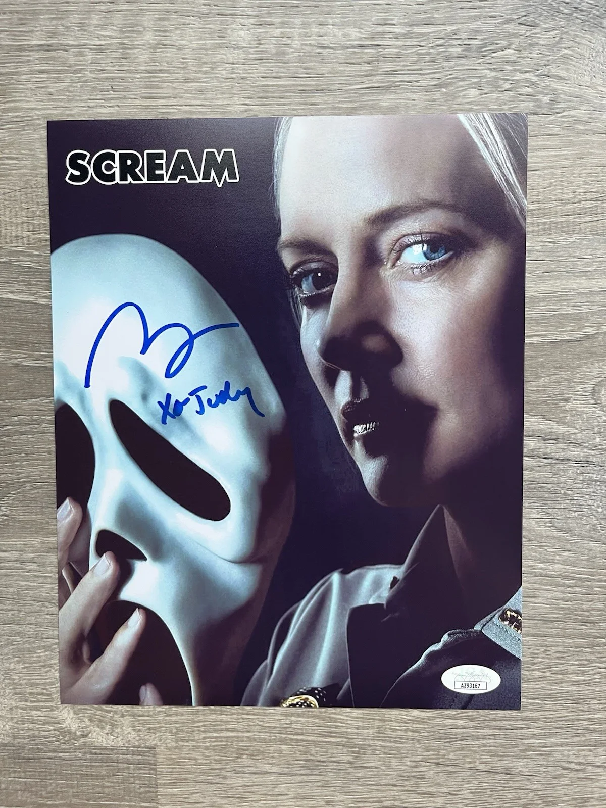 Marley Shelton — Marley Shelton Signed Scream 8x10 Photo JSA COA Deputy Judy Hicks Ghostface, изображение 2