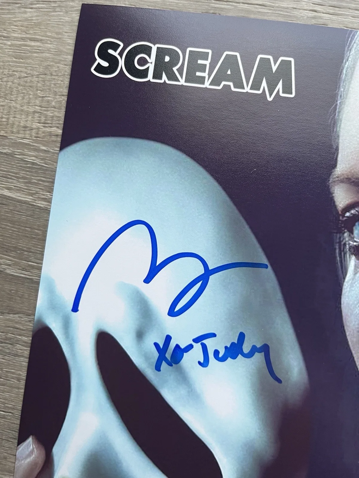 Marley Shelton — Marley Shelton Signed Scream 8x10 Photo JSA COA Deputy Judy Hicks Ghostface, изображение 4