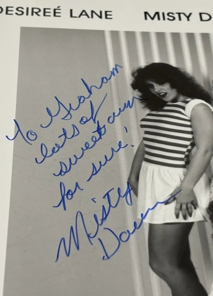 Adult Actress Misty Dawn Signed Publicity Photo - California Valley Girls, изображение 2