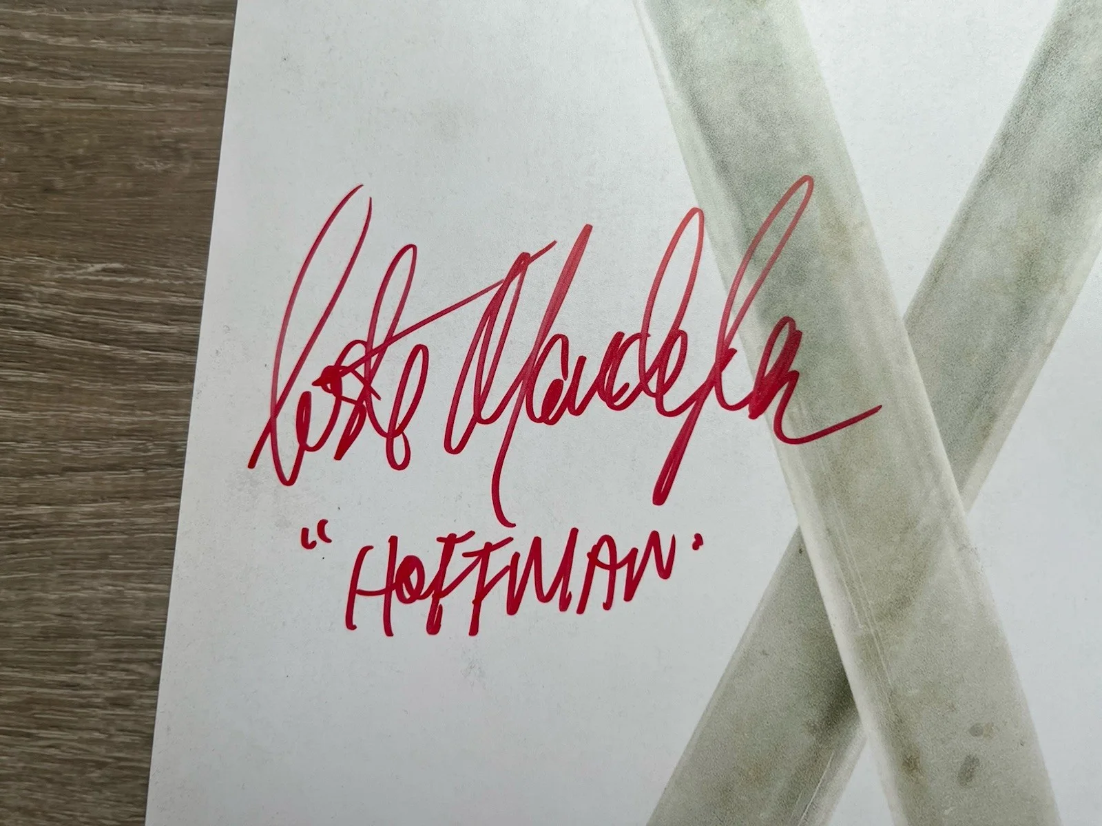 Costas Mandylor — Costas Mandylor Signed Saw X 11x17 Photo JSA COA Detective Hoffman Jigsaw Horror, изображение 4