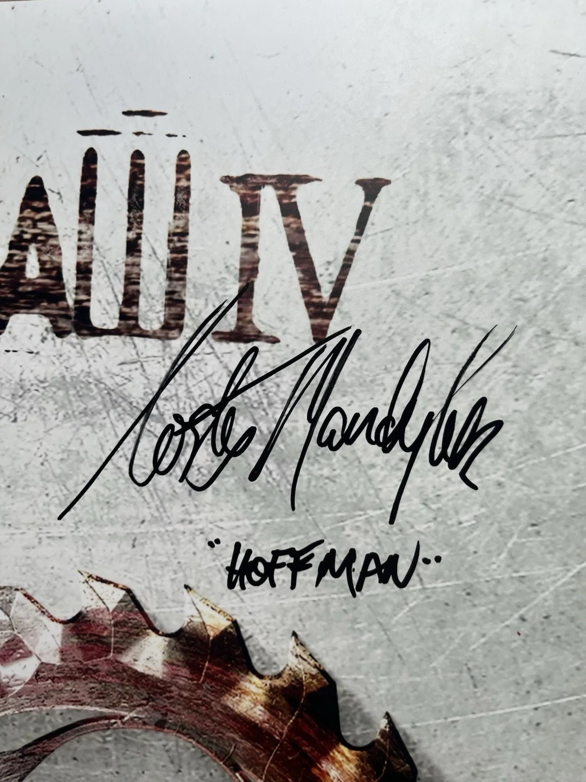 Costas Mandylor — Costas Mandylor Signed Saw IV 11x17 Photo JSA COA Detective Hoffman Horror, image 5