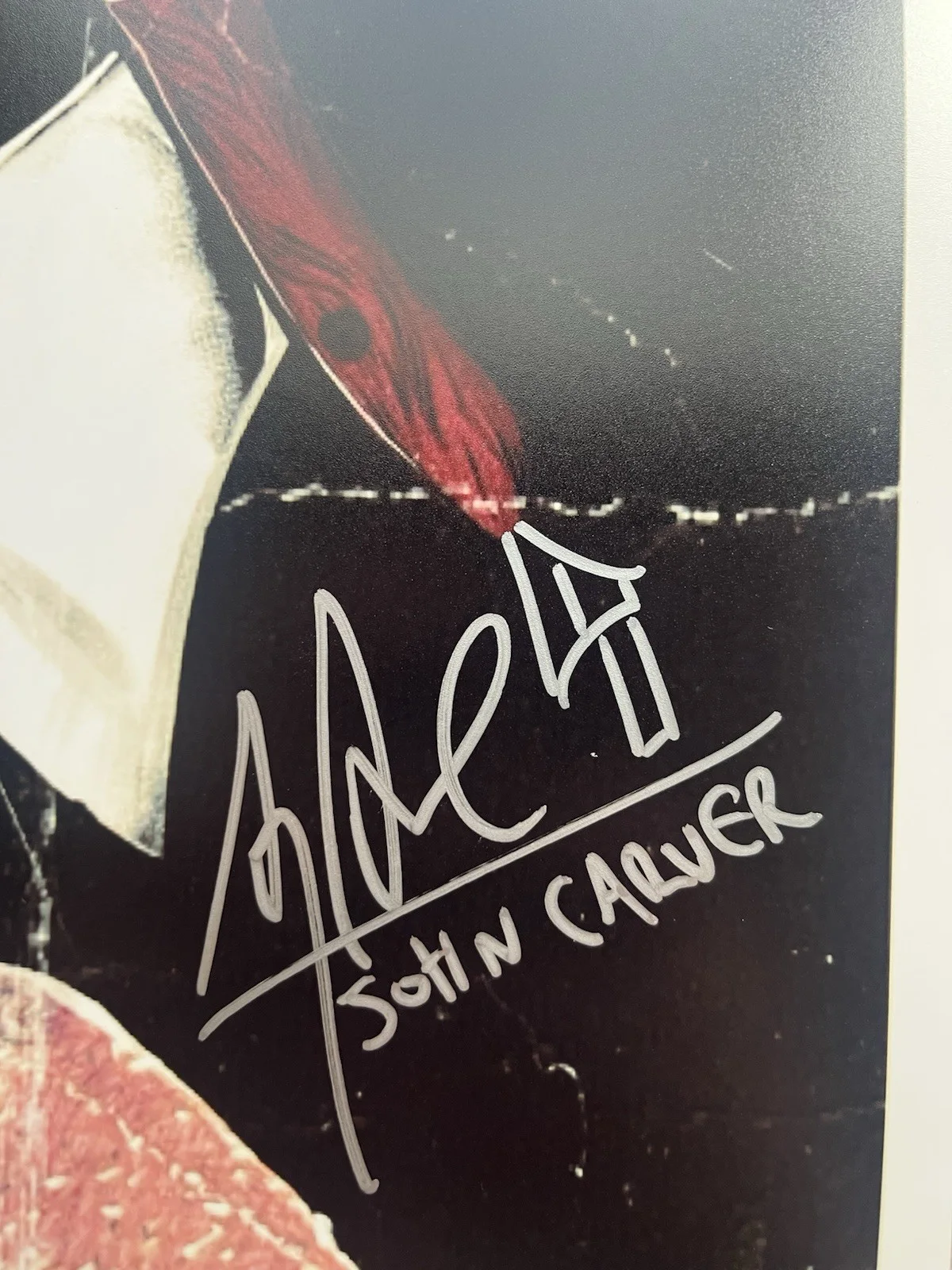 Alex Armbruster — Alex Armbruster Signed Thanksgiving 11x17 Photo JSA COA John Carver Horror, изображение 4